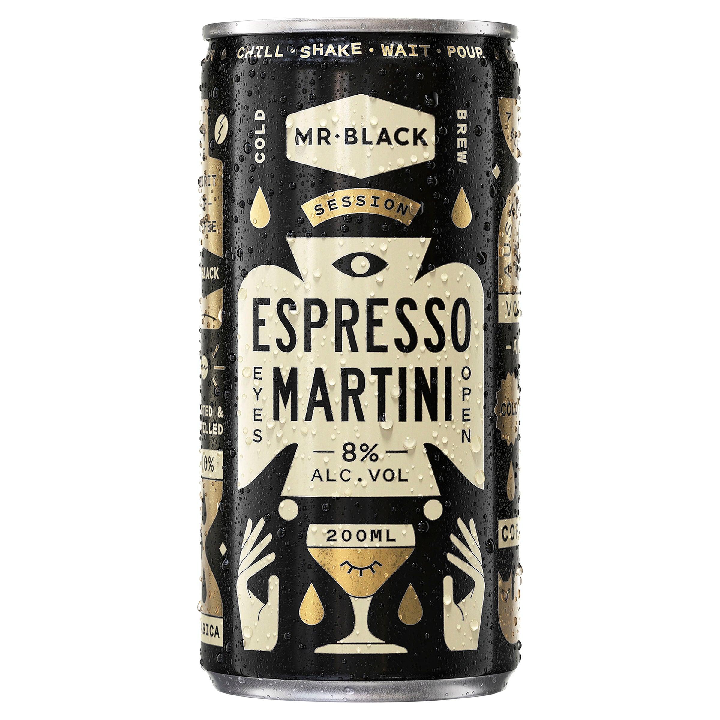 Mr Black Espresso Martini Can 200mL - Harry's Liquor