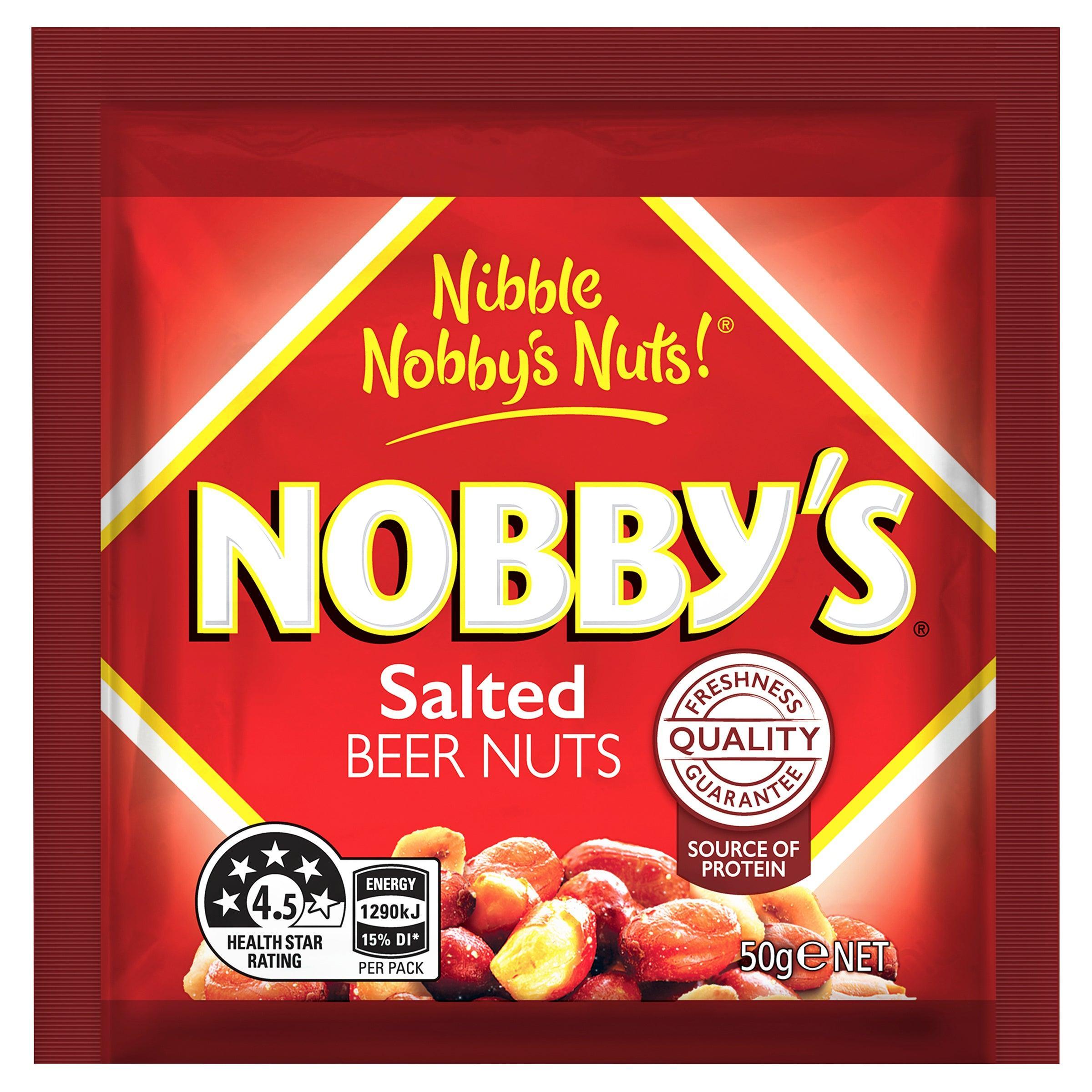 Nobby's Salted Beer Nuts 50g - Harry's Liquor