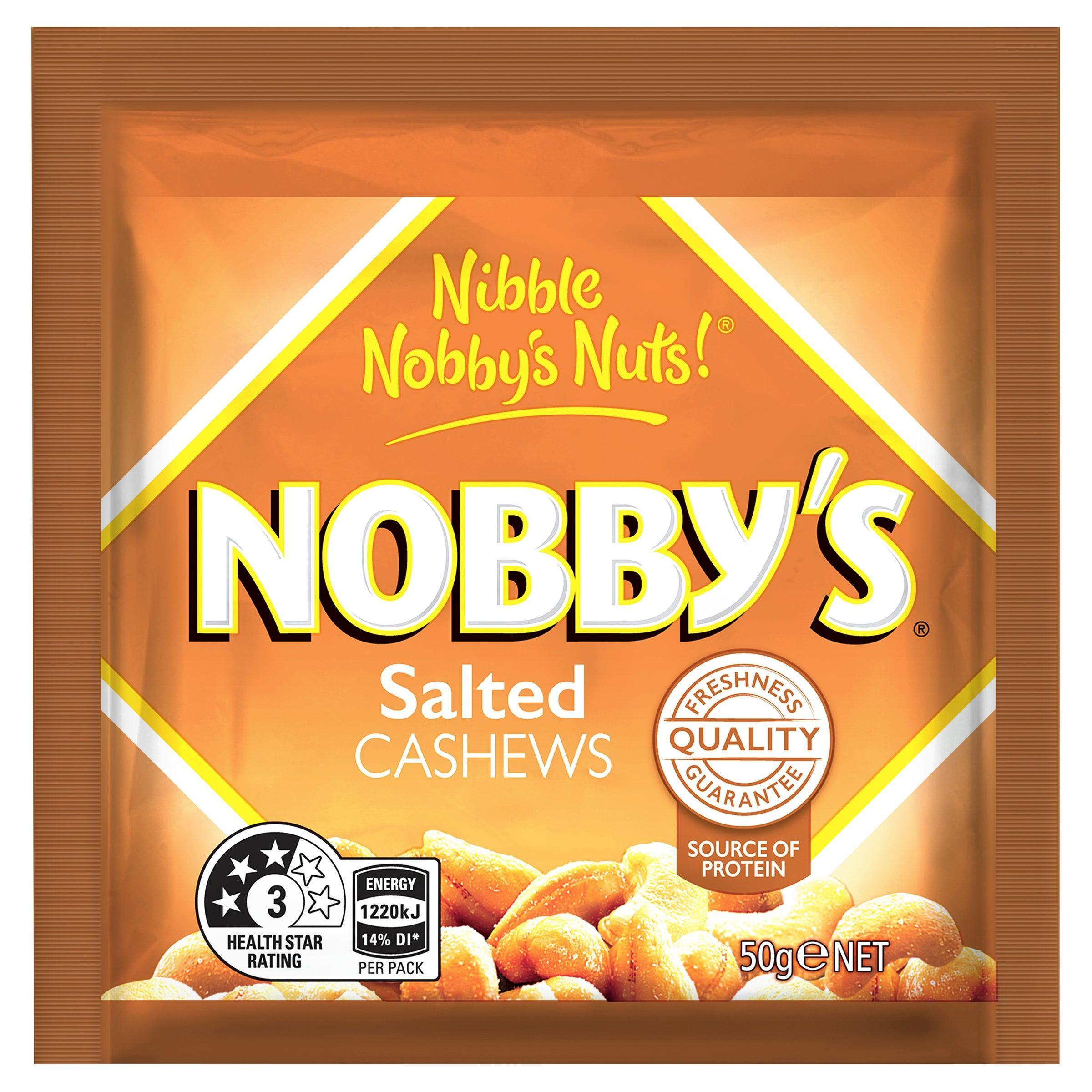 Nobby's Salted Cashews 50g - Harry's Liquor