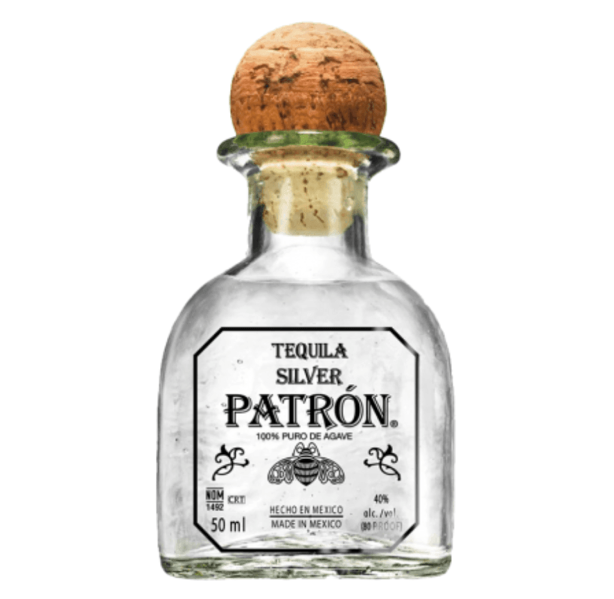 Patron Silver Tequila 50mL - Harry's Liquor