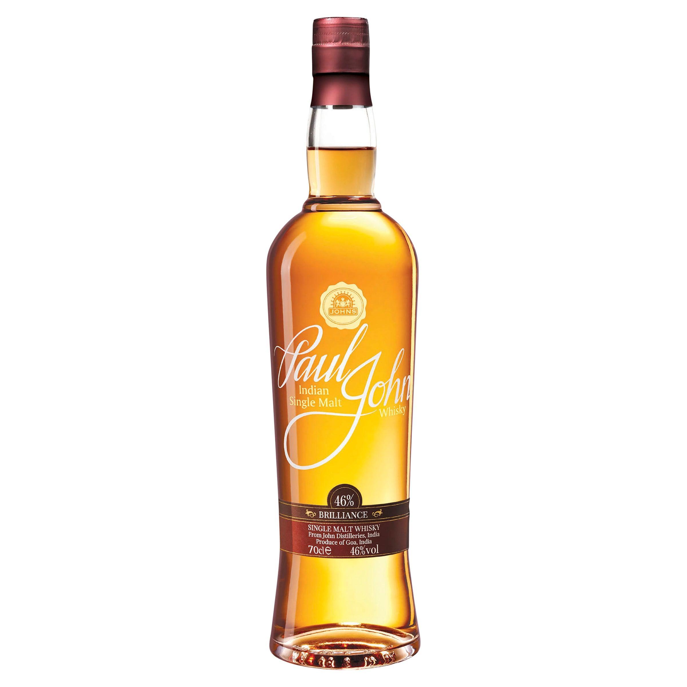 Paul John Brilliance Single Malt Indian Whisky 700mL - Harry's Liquor