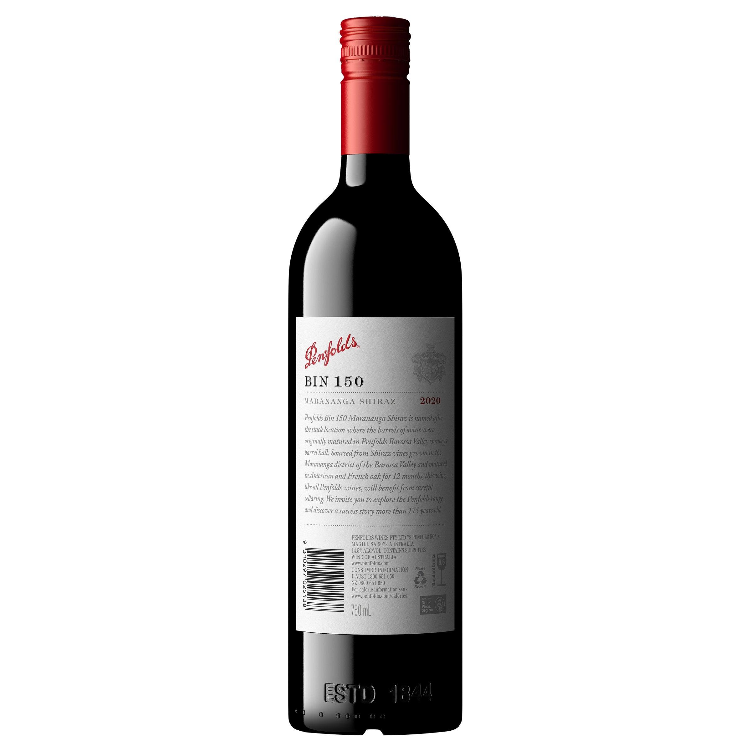 Penfolds Bin 150 Marananga Shiraz 2020 - Harry's Liquor