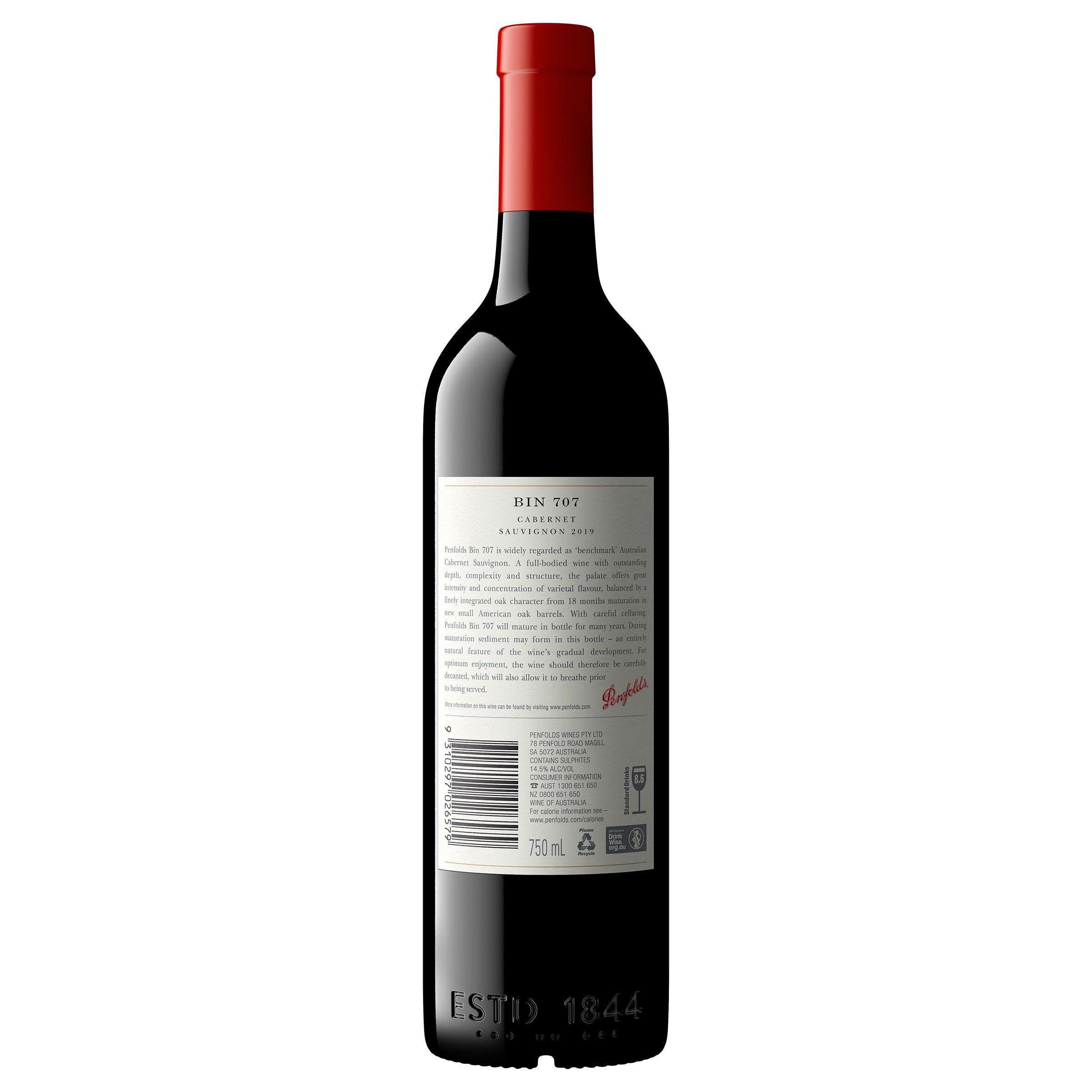 Penfolds Bin 707 Cabernet Sauvignon 2019 - Harry's Liquor