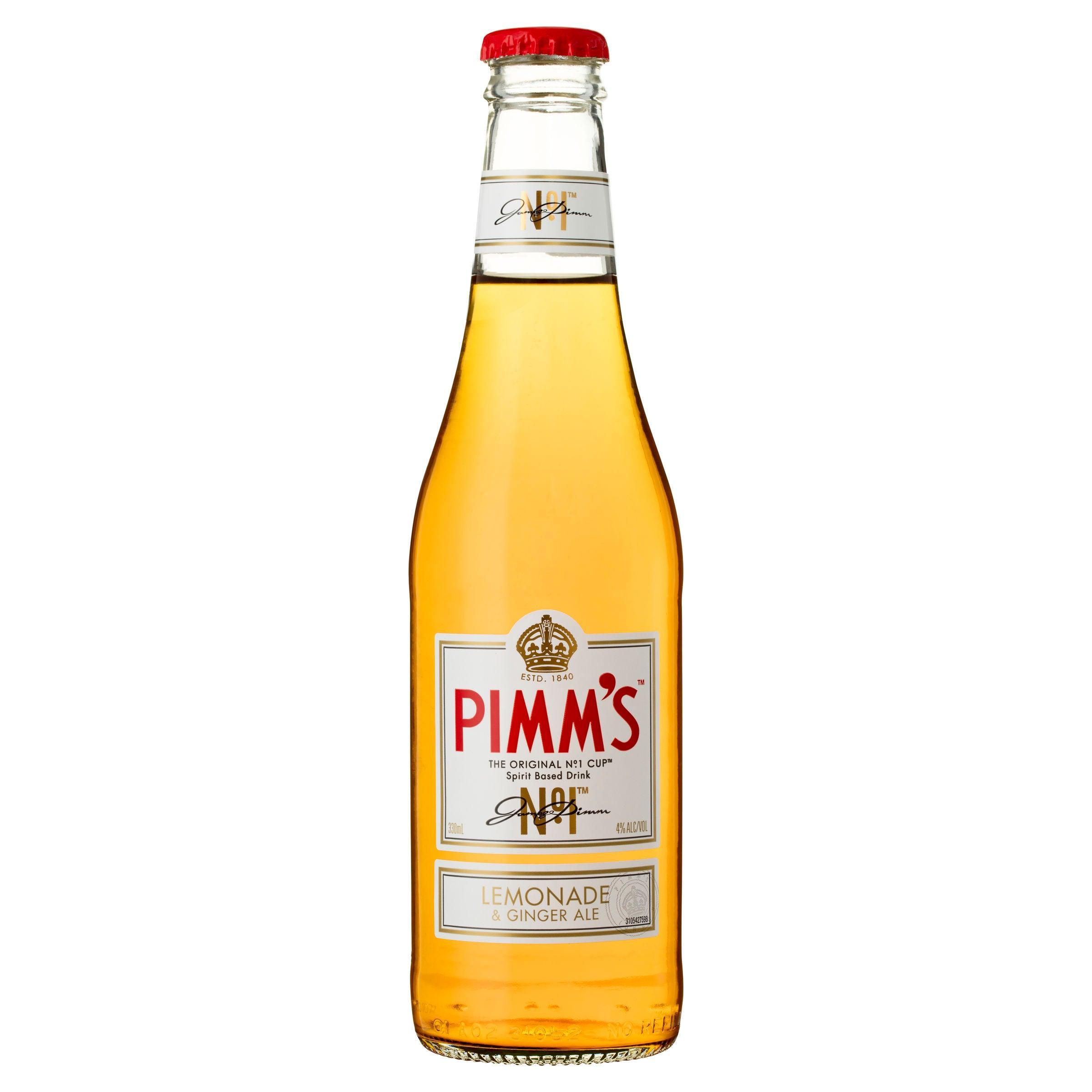 Pimms No 1 Lemonade & Ginger Ale Bottle 330mL - Harry's Liquor