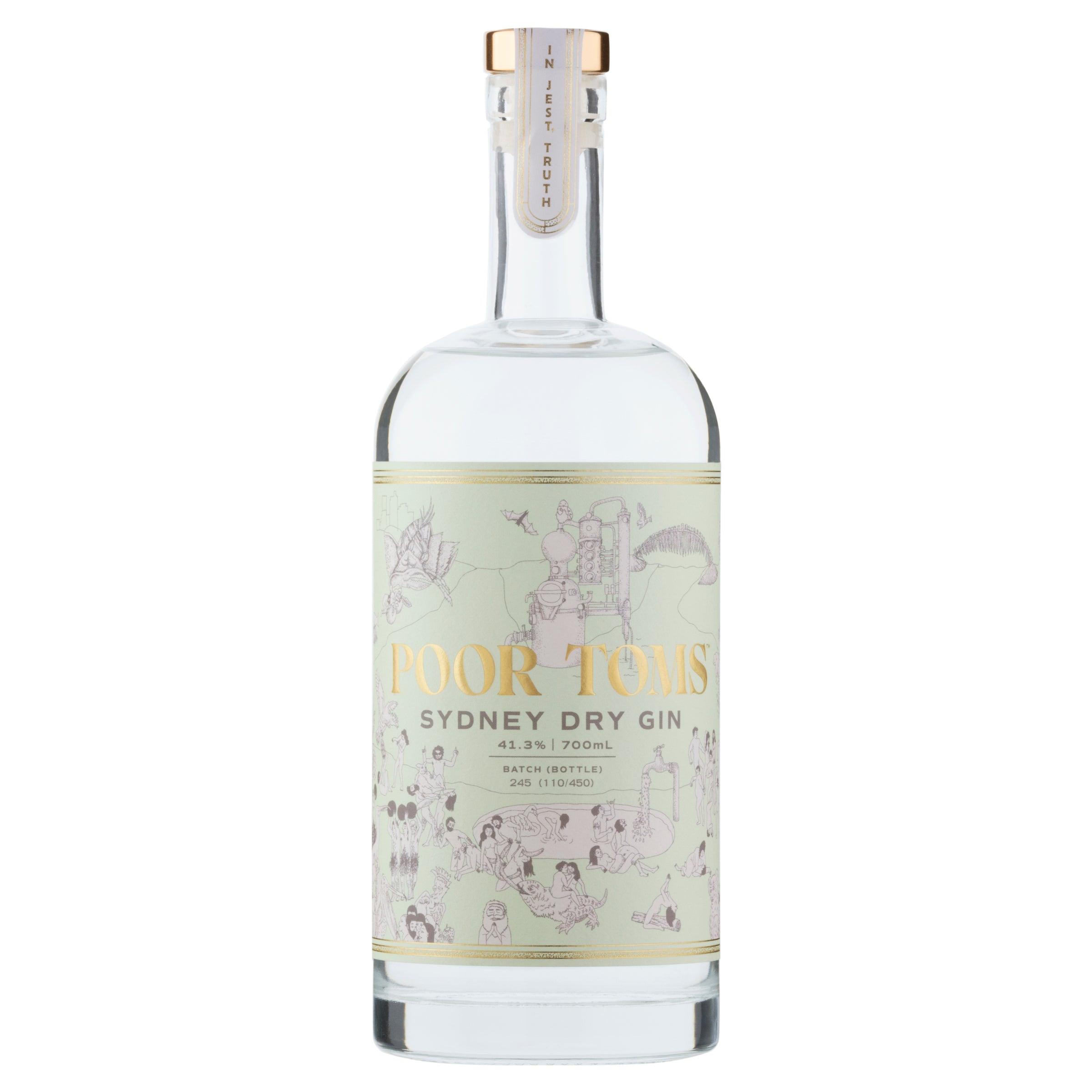 Poor Toms Sydney Dry Gin 700mL - Harry's Liquor