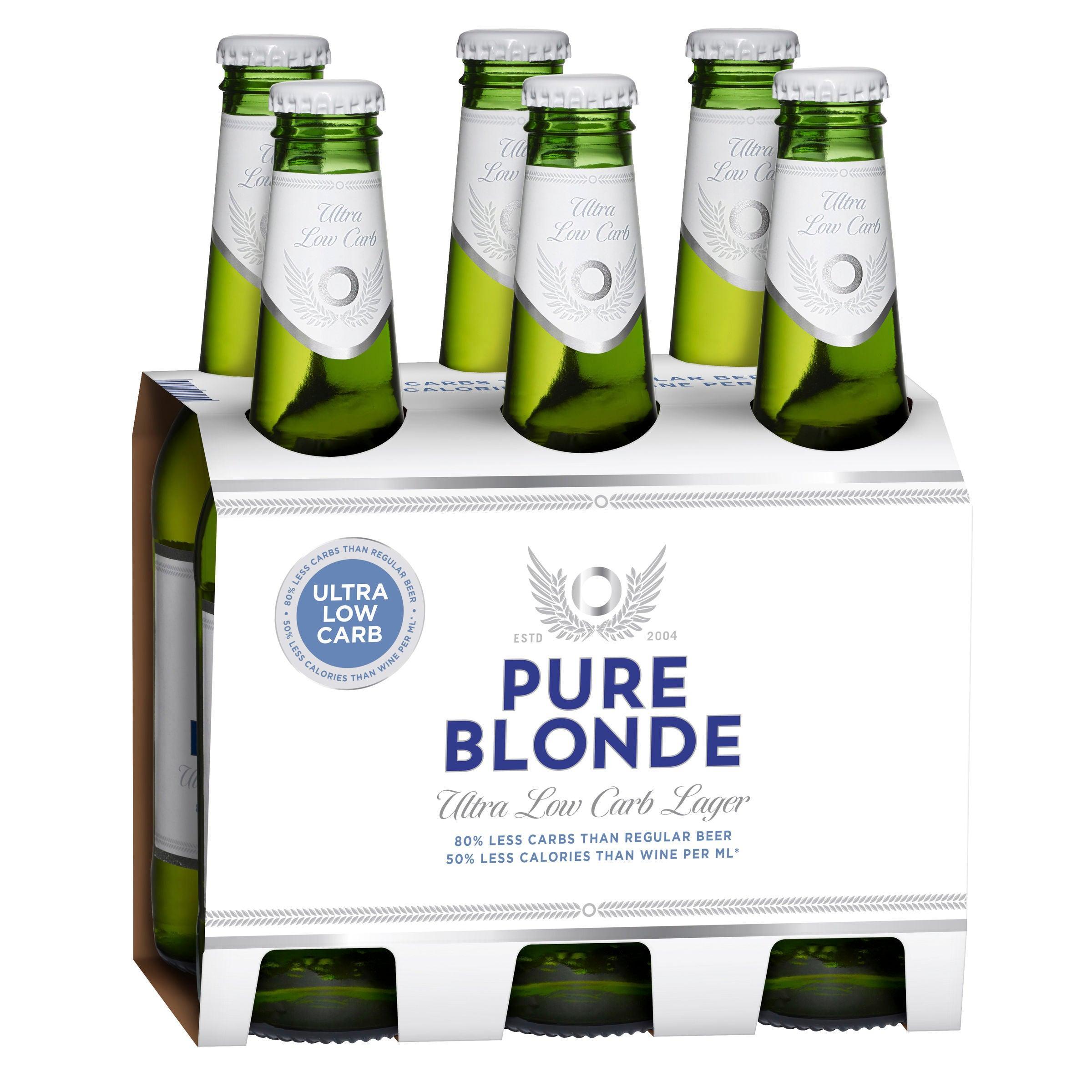 Pure Blonde Low Carb Ultra Bottle 355mL - Harry's Liquor