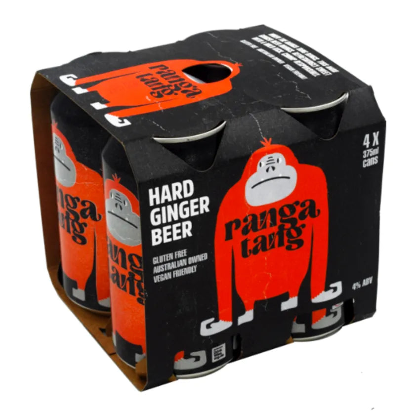 Ranga Tang Hard Ginger Beer Can 375mL - Harry's Liquor