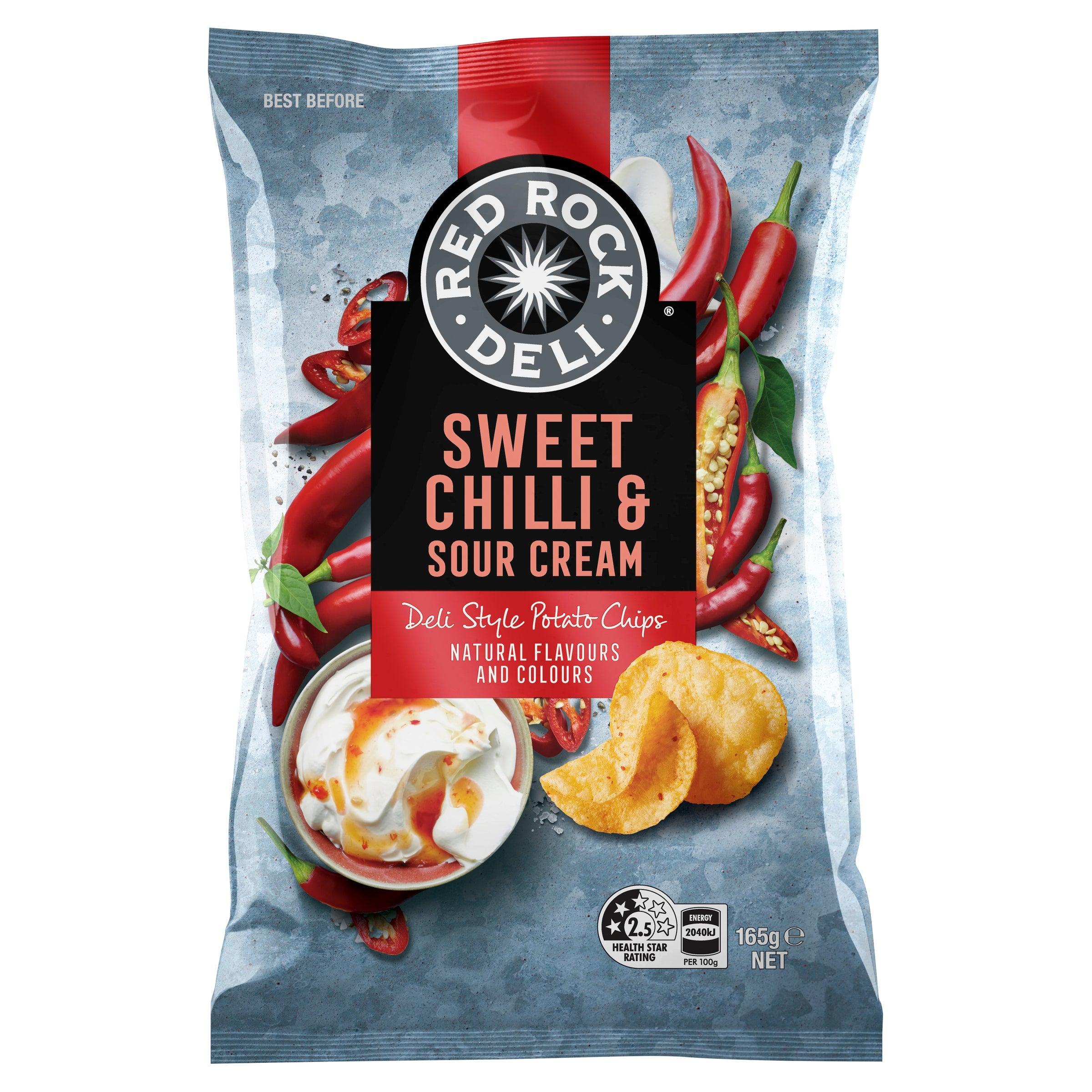 Red Rock Deli Sweet Chilli & Sour Cream 165g - Harry's Liquor