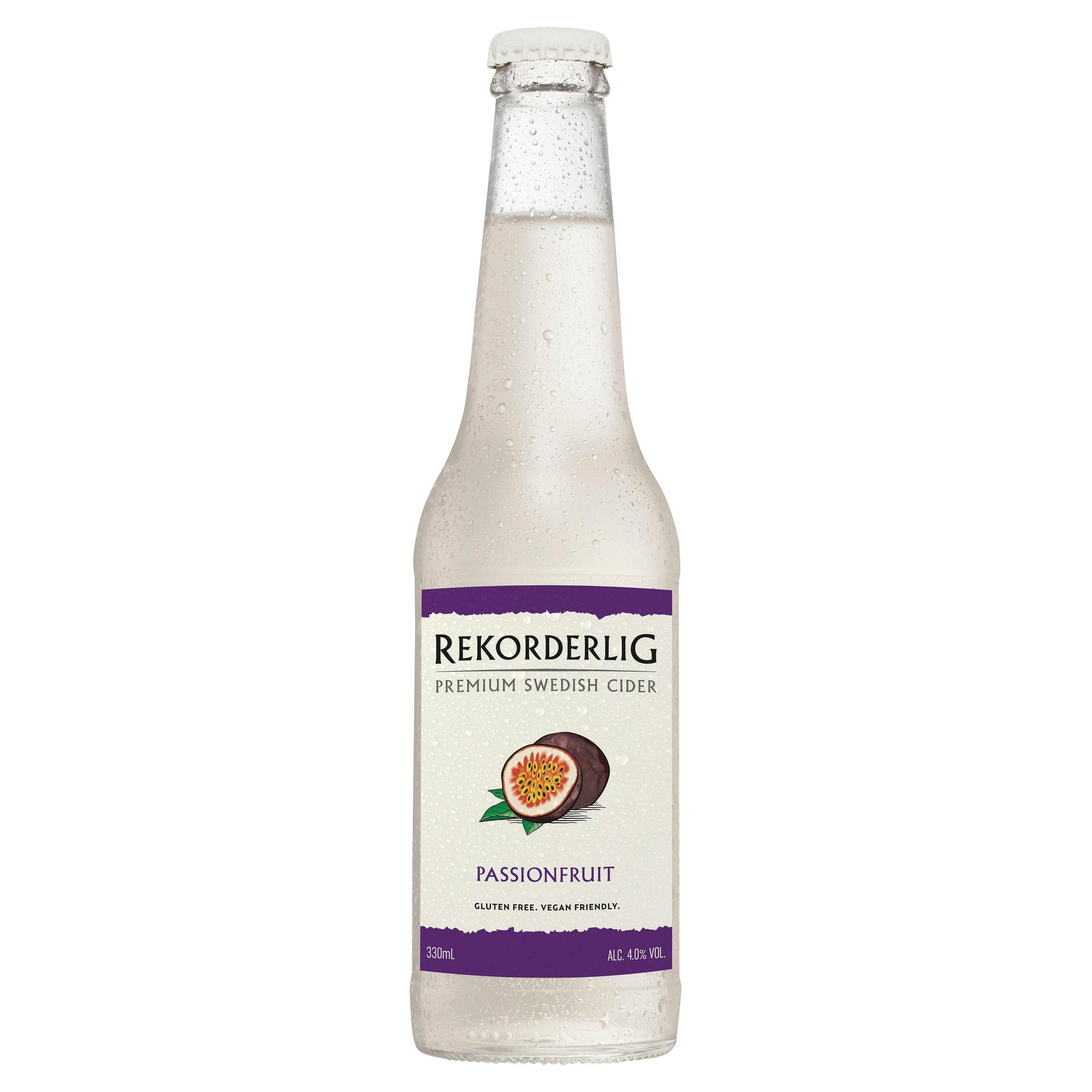 Rekorderlig Passionfruit Cider Bottle 330mL - Harry's Liquor