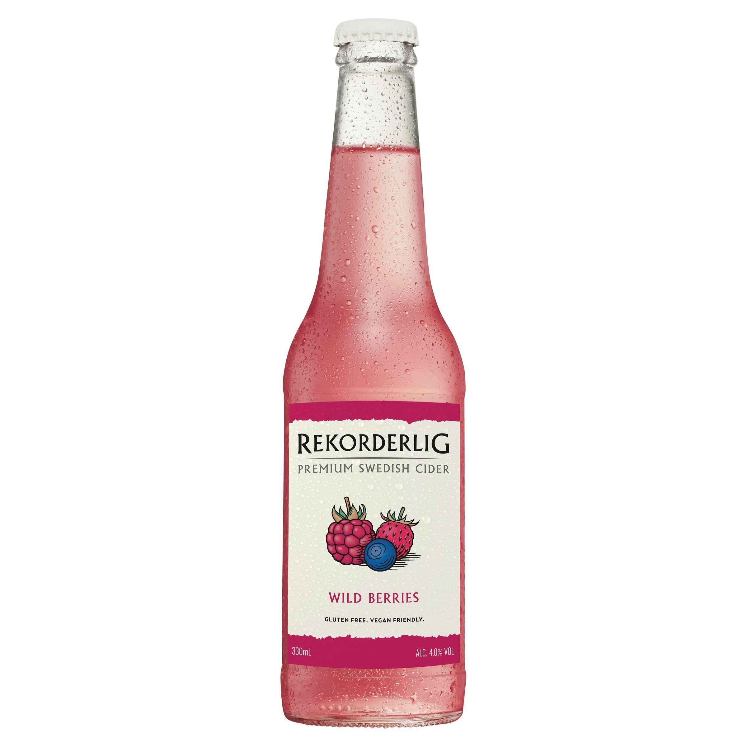 Rekorderlig Wild Berries Cider Bottle 330mL - Harry's Liquor