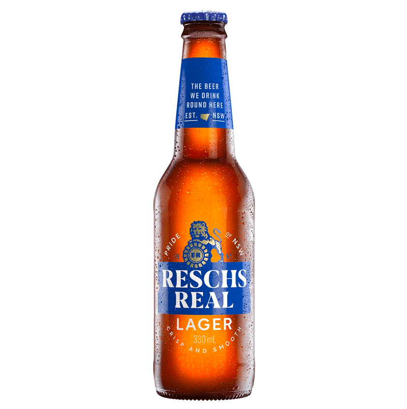 Reschs Real Lager Bottle 330mL - Harry's Liquor