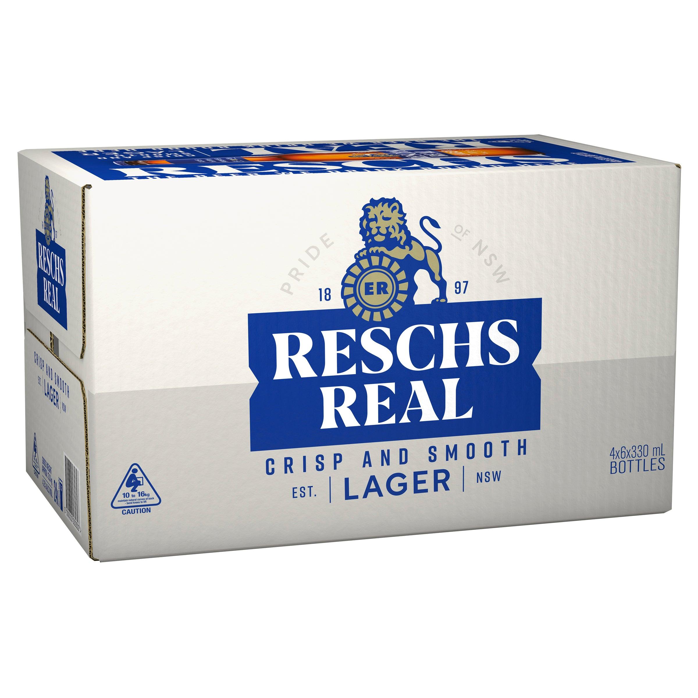 Reschs Real Lager Bottle 330mL - Harry's Liquor