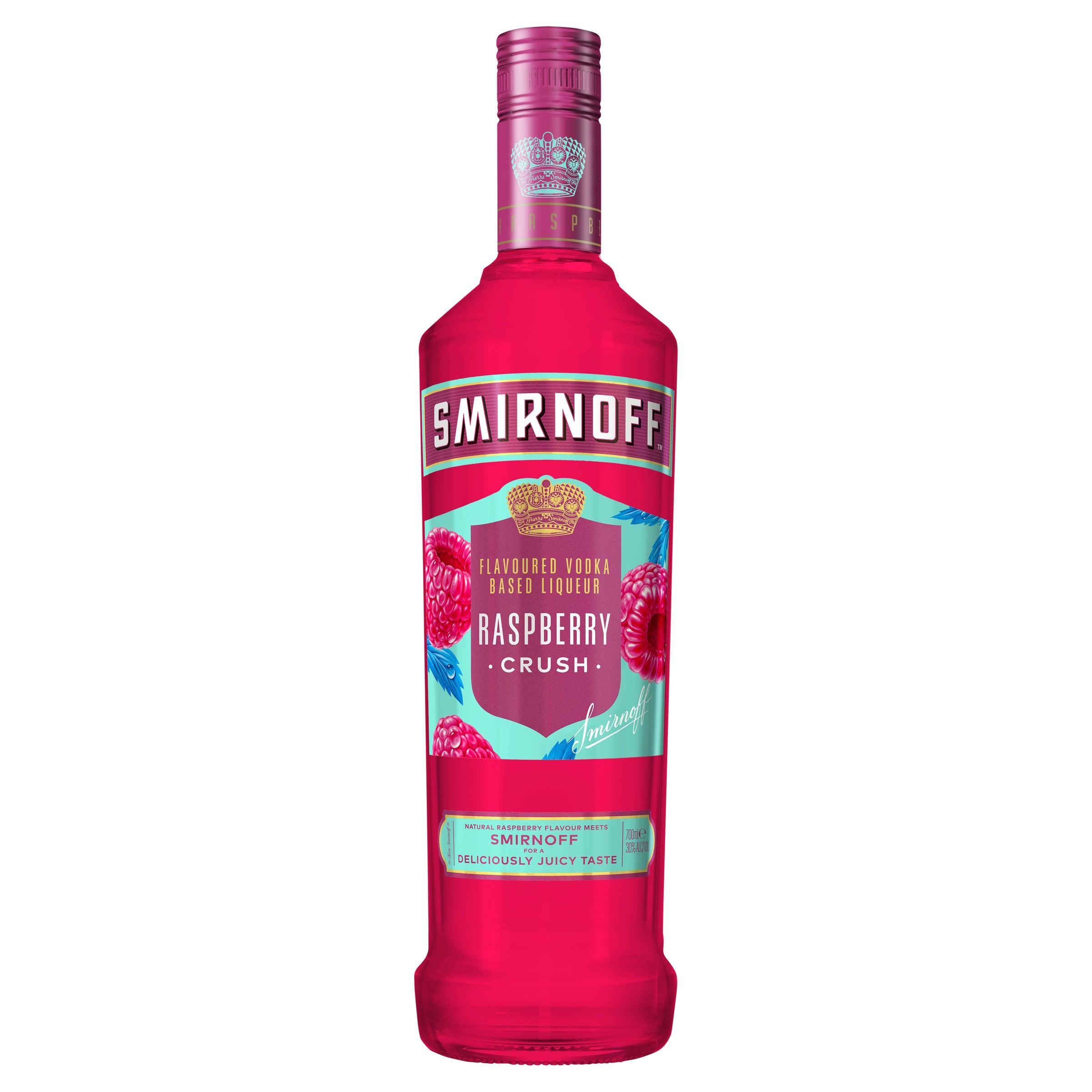 Smirnoff Raspberry Crush Vodka Liqueur 700mL - Harry's Liquor