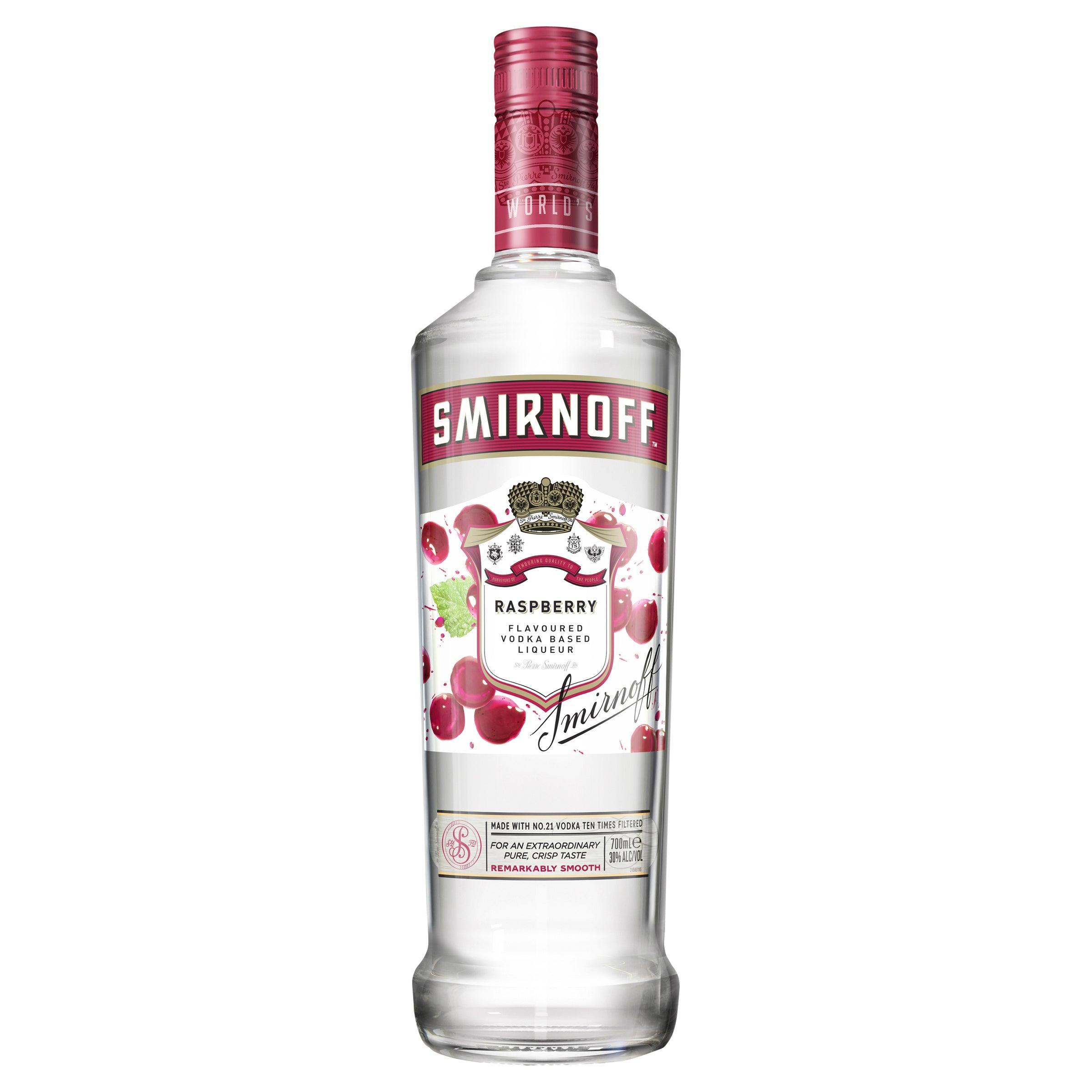 Smirnoff Raspberry Vodka 700mL - Harry's Liquor