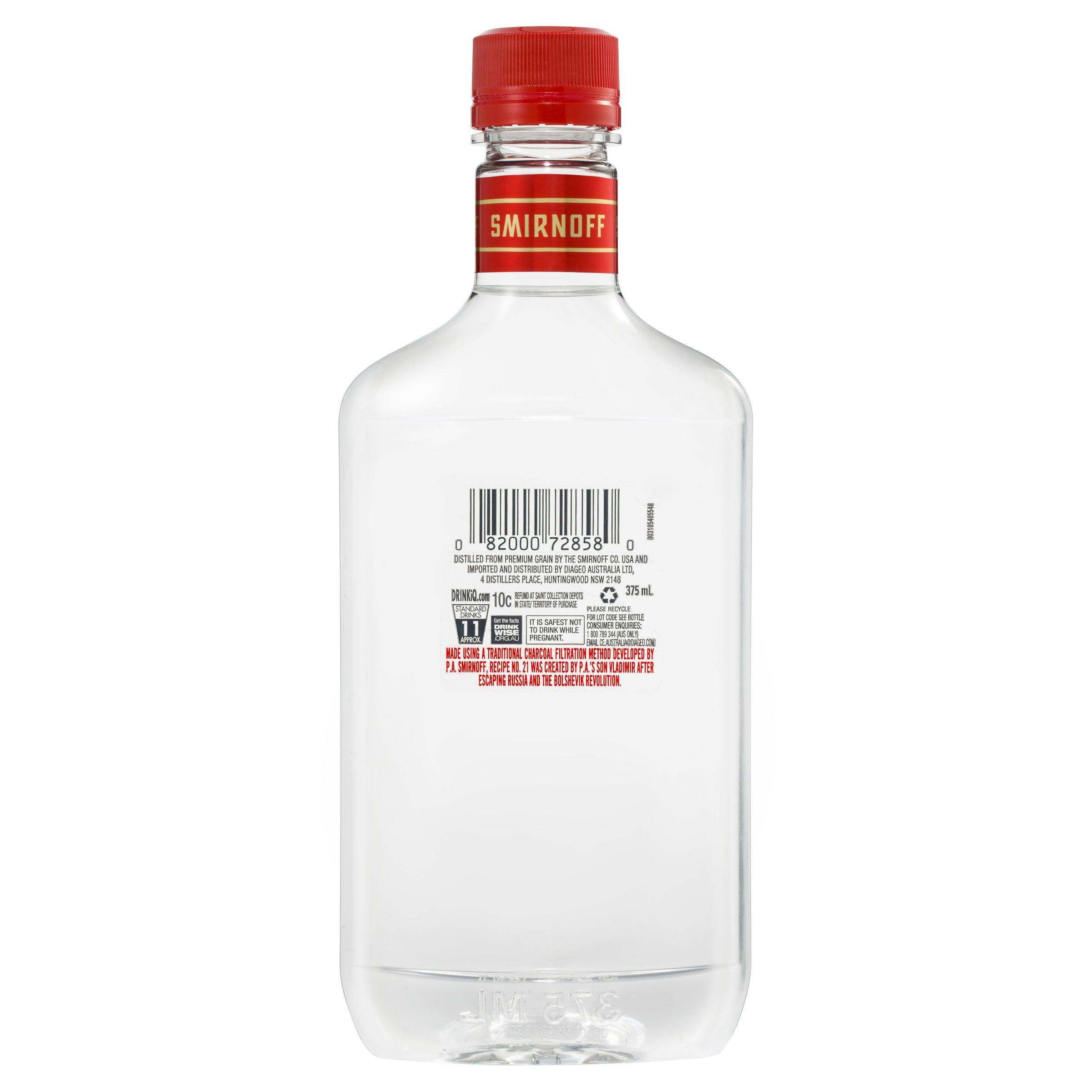 Smirnoff Red Label Vodka 375mL - Harry's Liquor