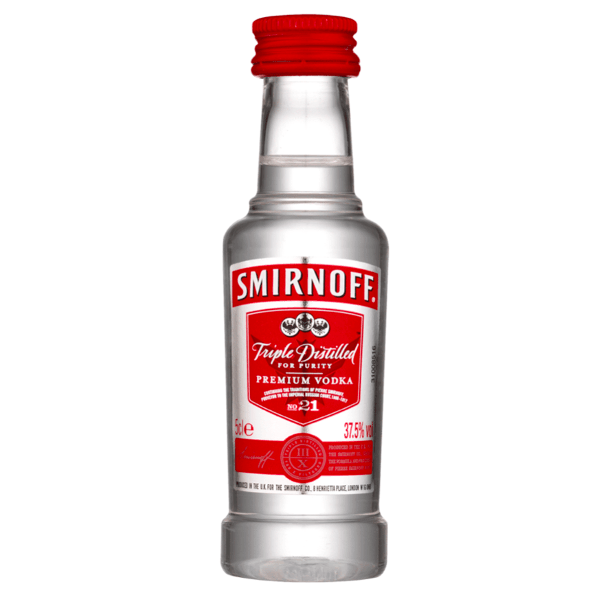 Smirnoff Red Label Vodka 50mL - Harry's Liquor