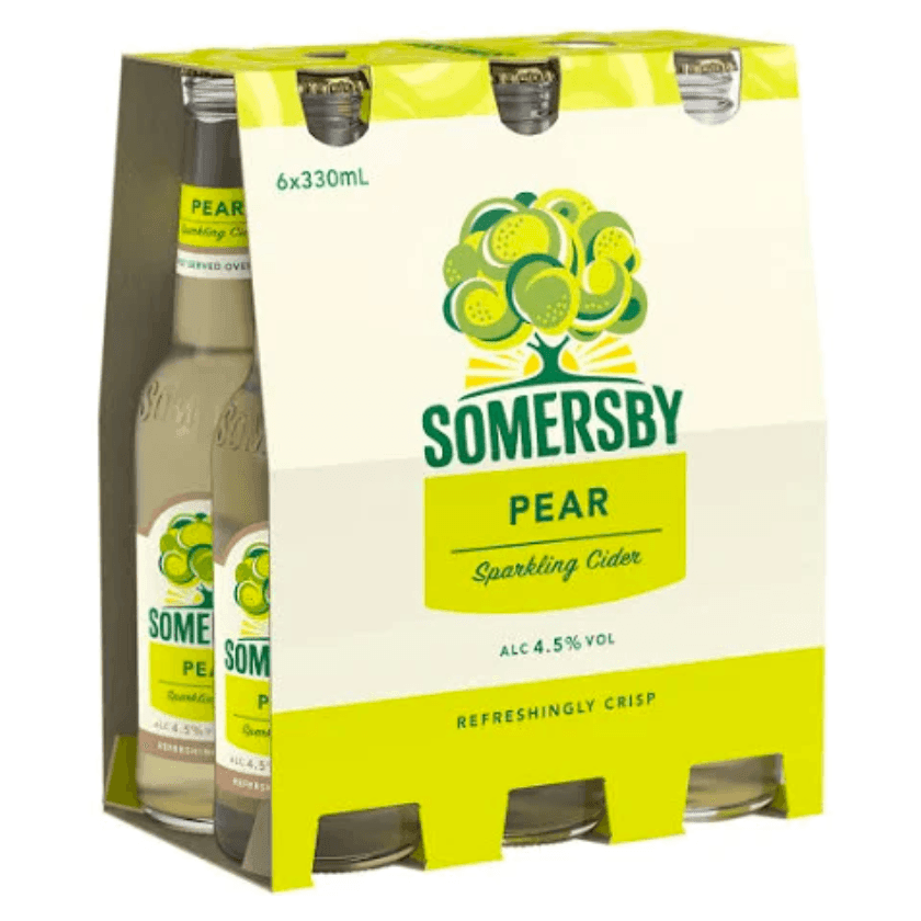 Somersby Pear Cider Bottle 330mL - Harry's Liquor