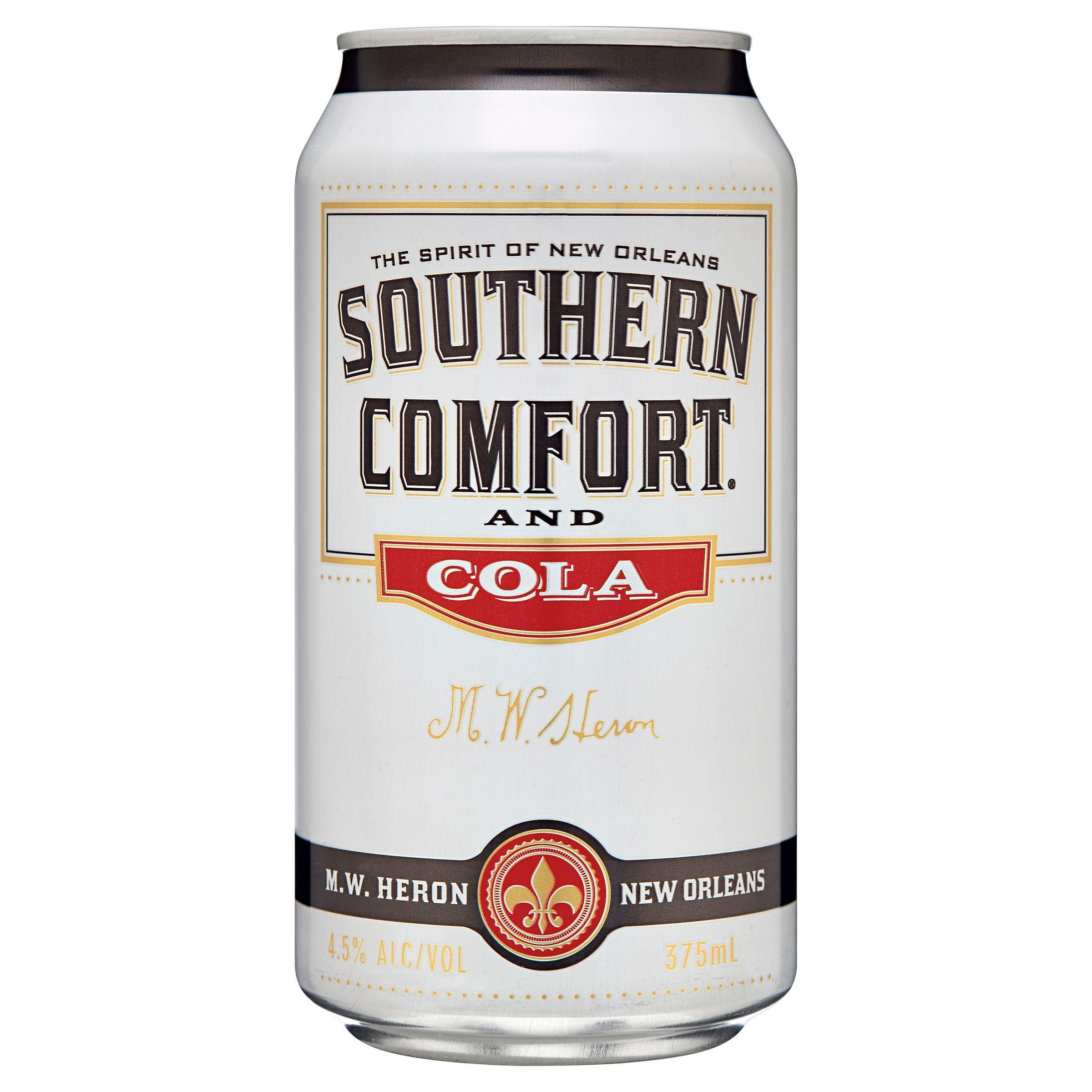 Southern Comfort & Cola Can 375mL - Harry's Liquor