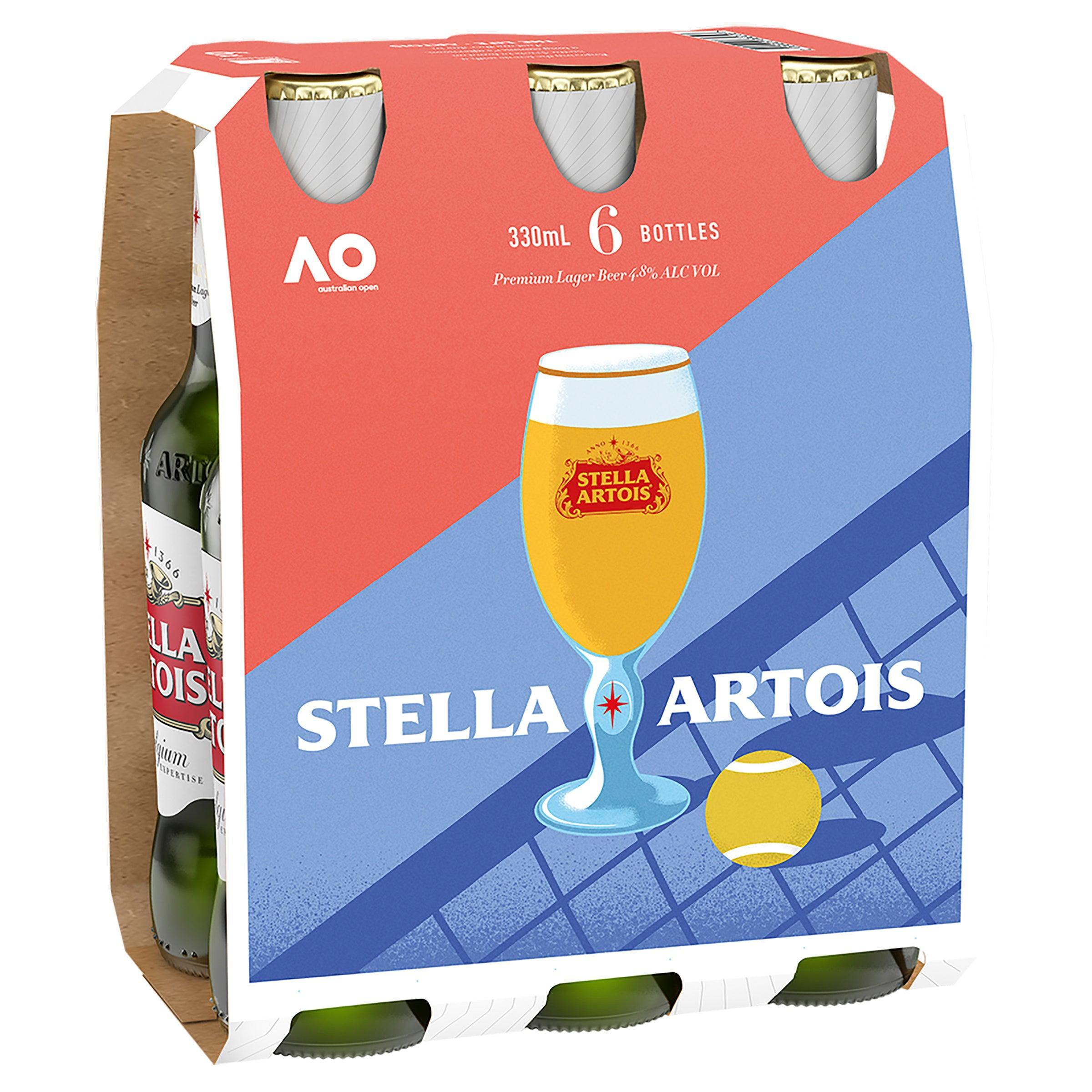 Stella Artois Bottle 330mL - Harry's Liquor