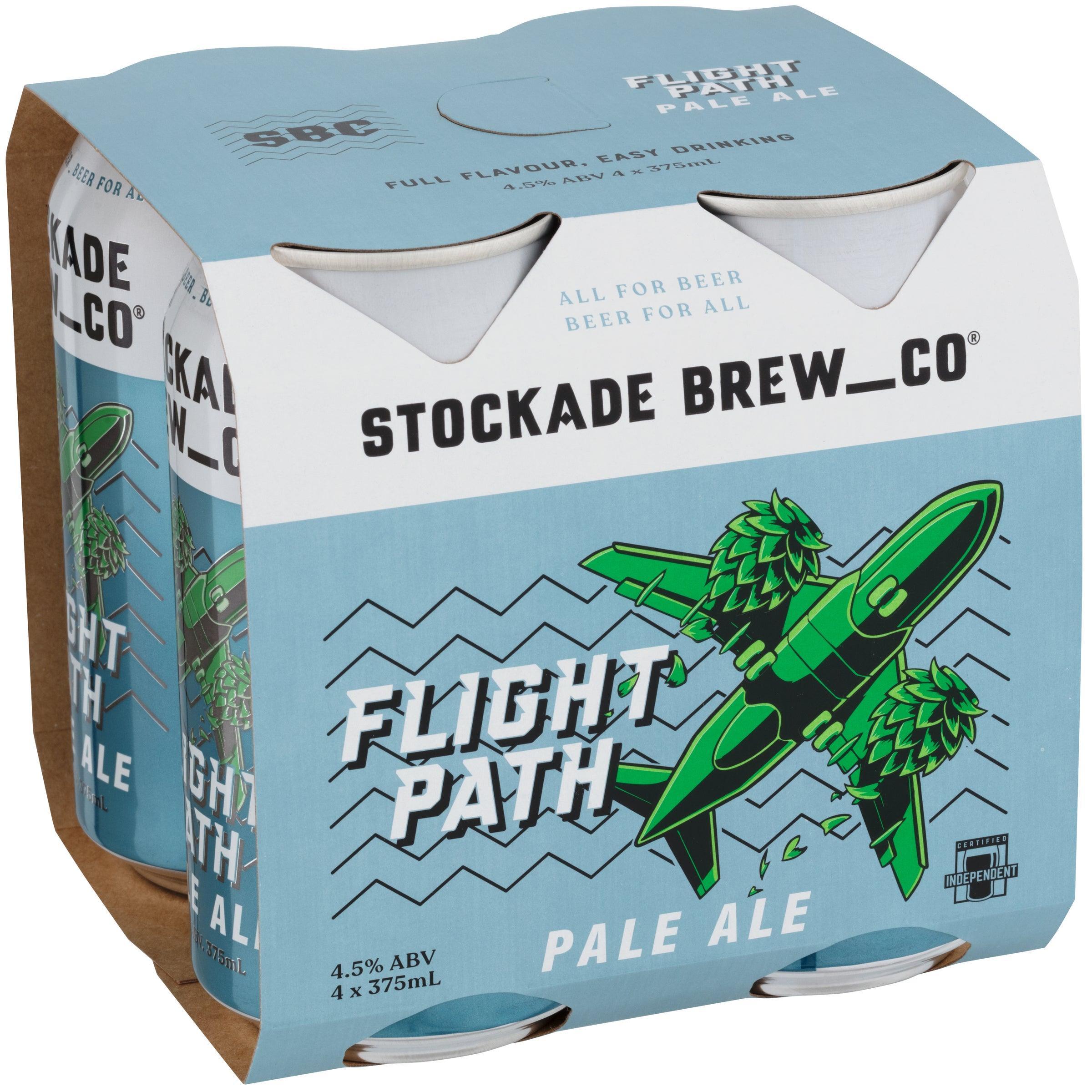 Stockade Brew Co Flight Path Pale Ale Can 375mL - Harry's Liquor