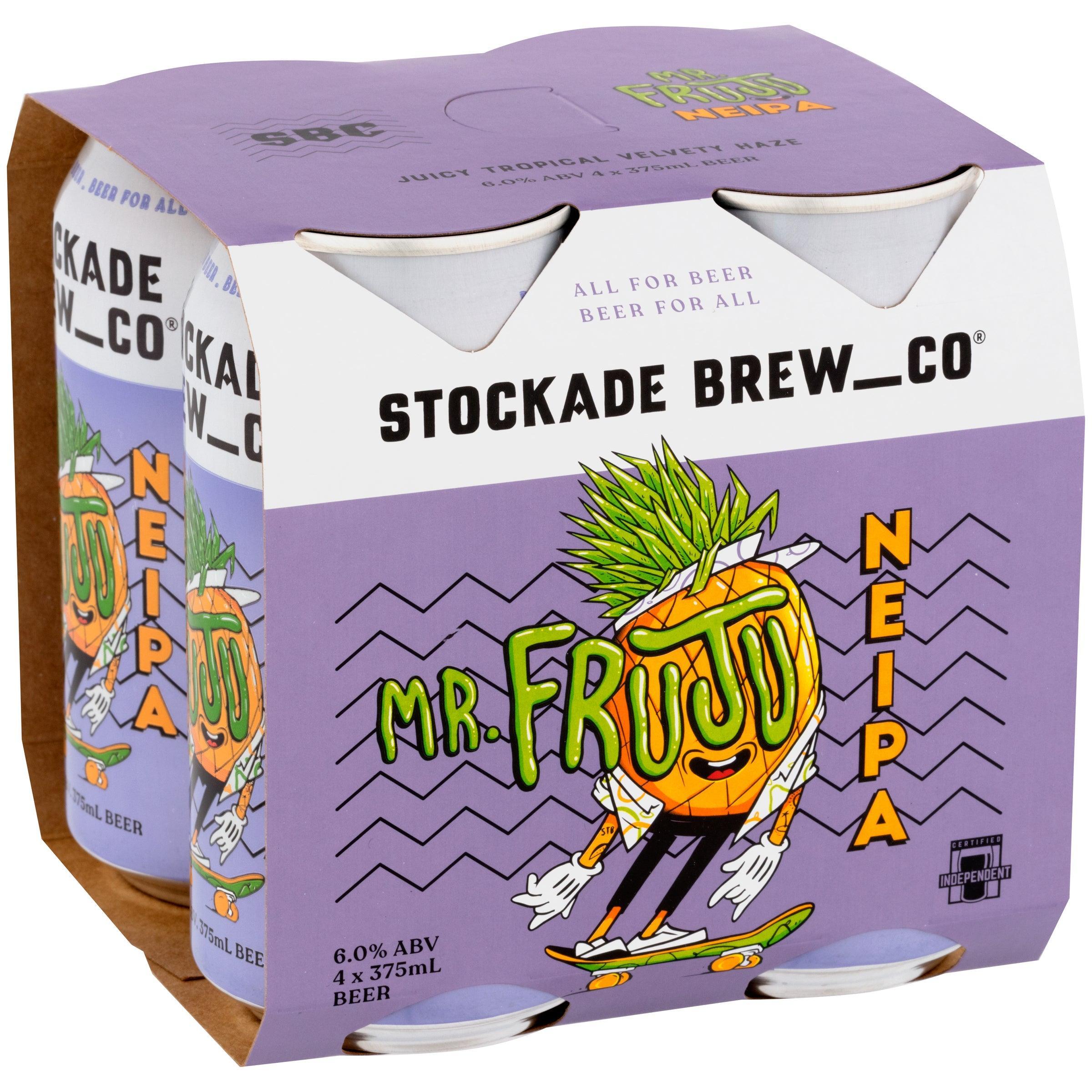 Stockade Brew Co Mr Fruju NEIPA Can 375mL - Harry's Liquor