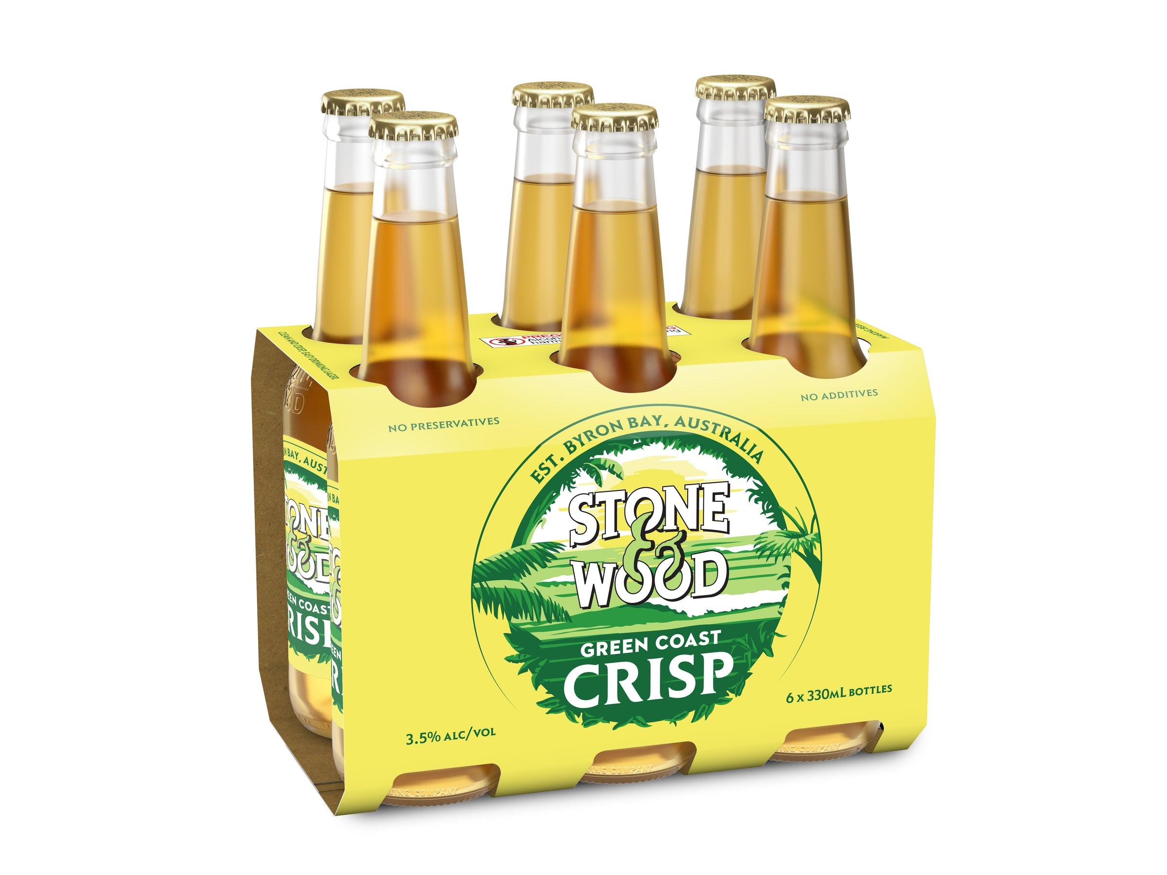 Stone & Wood Green Coast Crisp 3.5% Bottle 330mL - Harry's Liquor