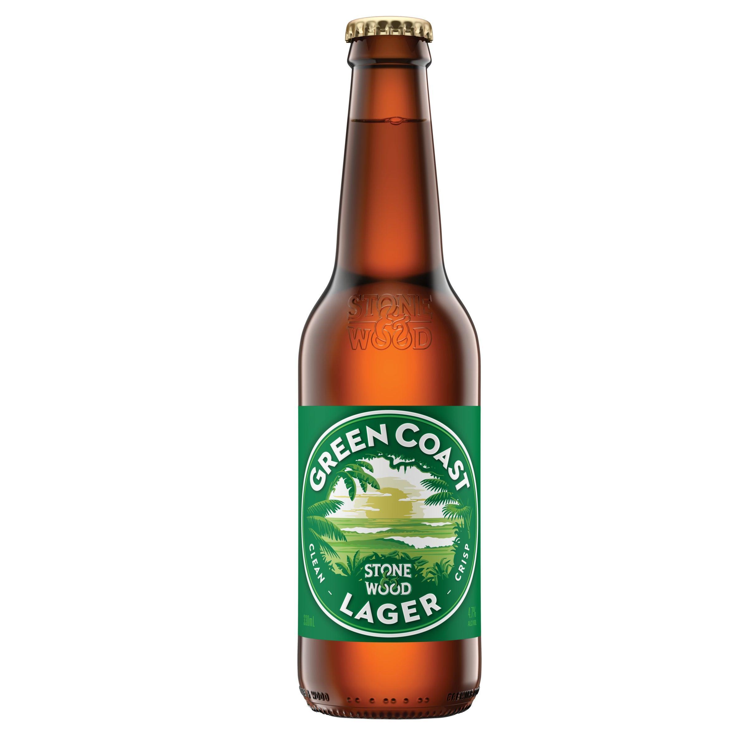 Stone & Wood Green Coast Lager Bottle 330mL - Harry's Liquor