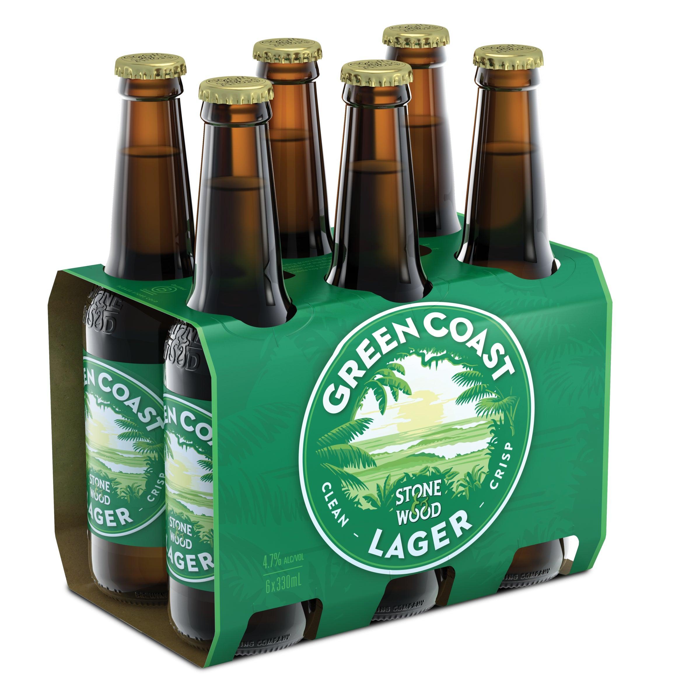 Stone & Wood Green Coast Lager Bottle 330mL - Harry's Liquor