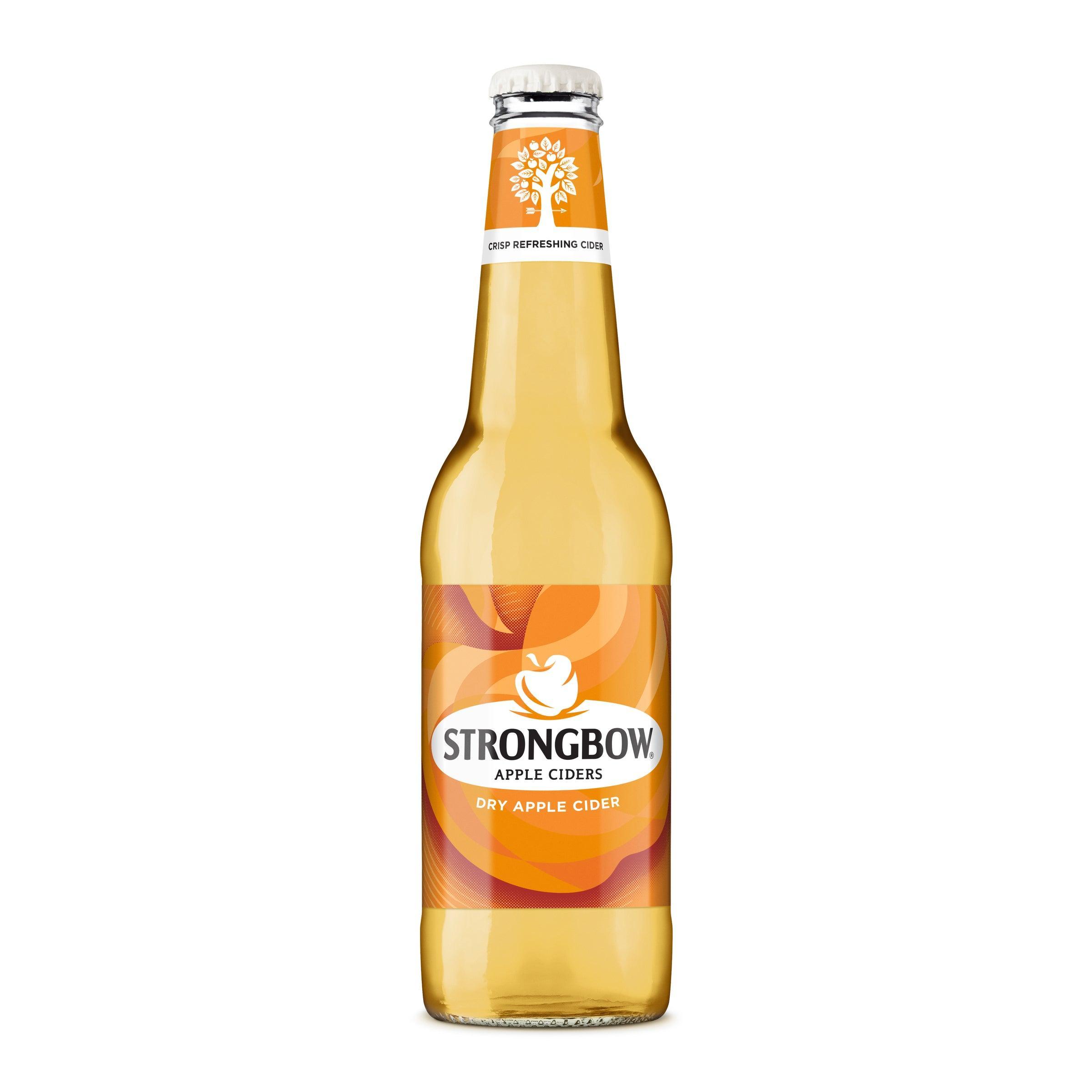 Strongbow Dry Crisp Apple Cider Bottle 355mL - Harry's Liquor