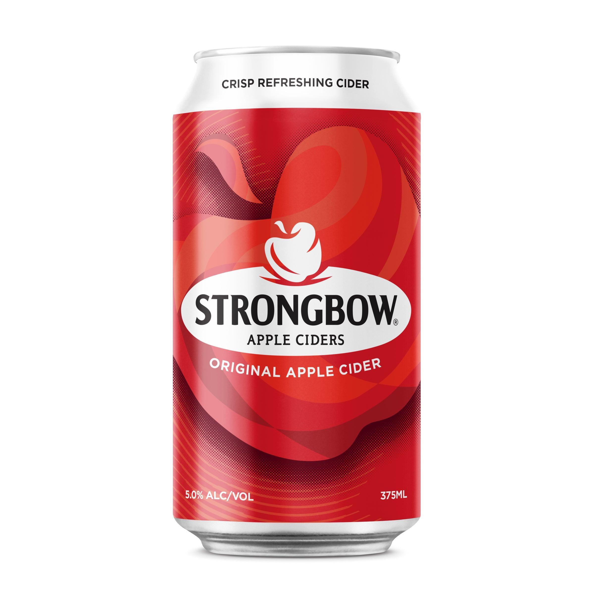 Strongbow Original Apple Cider 10 Pack Can 375mL - Harry's Liquor