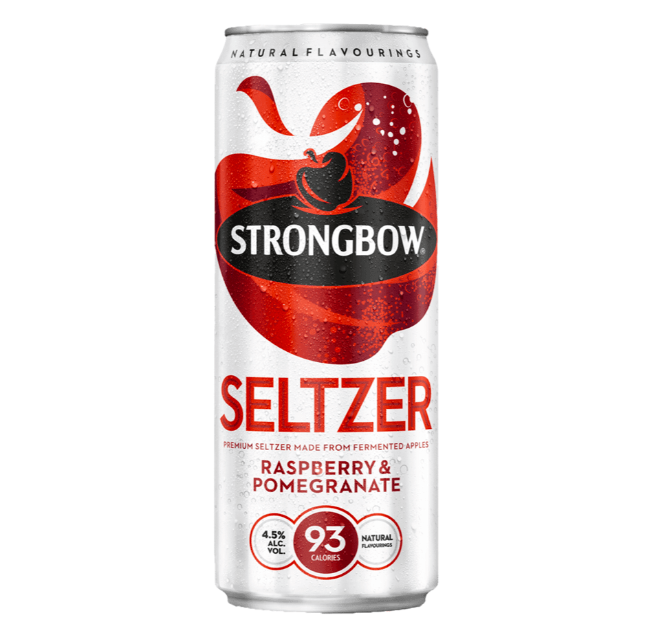 Strongbow Seltzer Raspberry & Pomegranate Can 330mL - Harry's Liquor