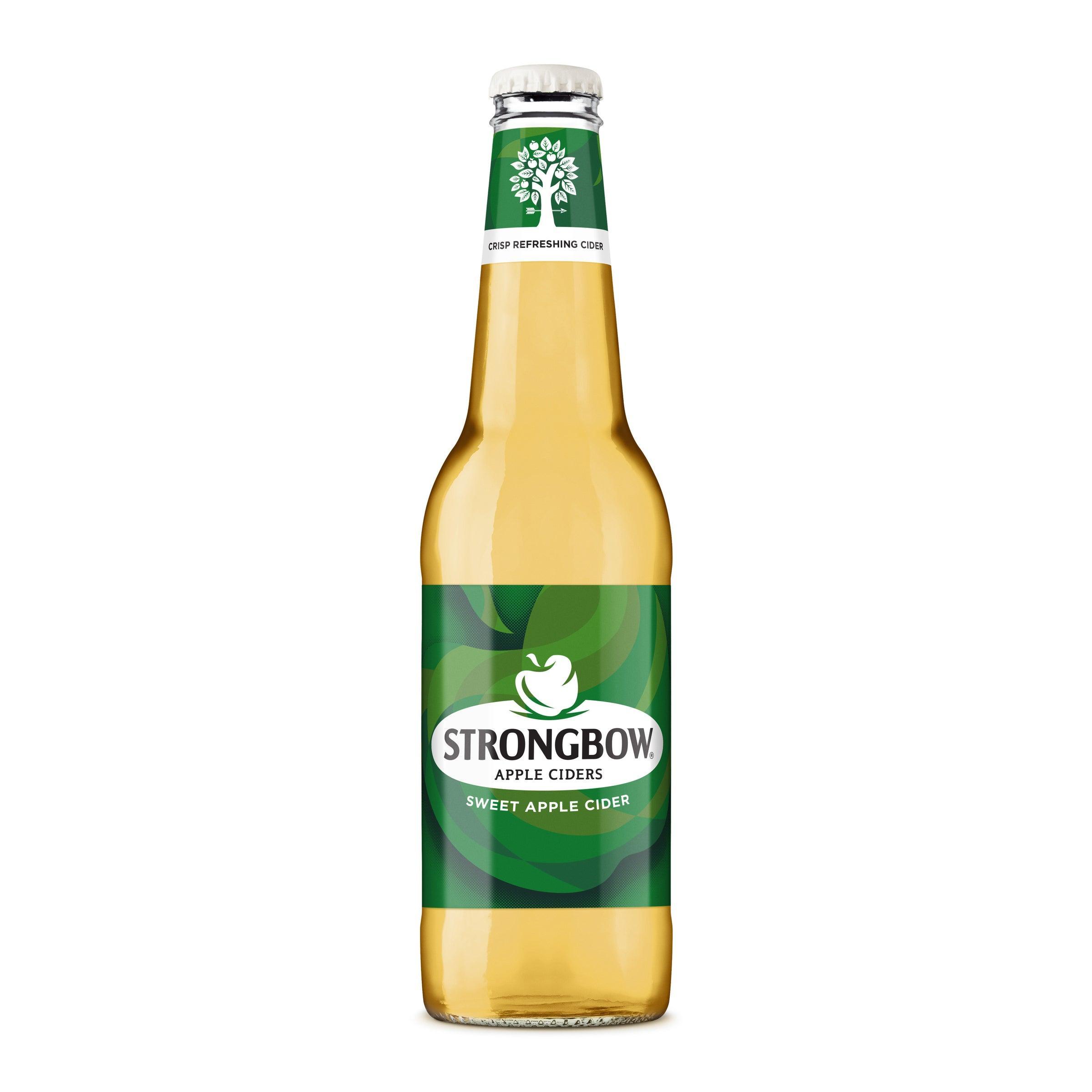 Strongbow Sweet Apple Cider Bottle 355mL - Harry's Liquor