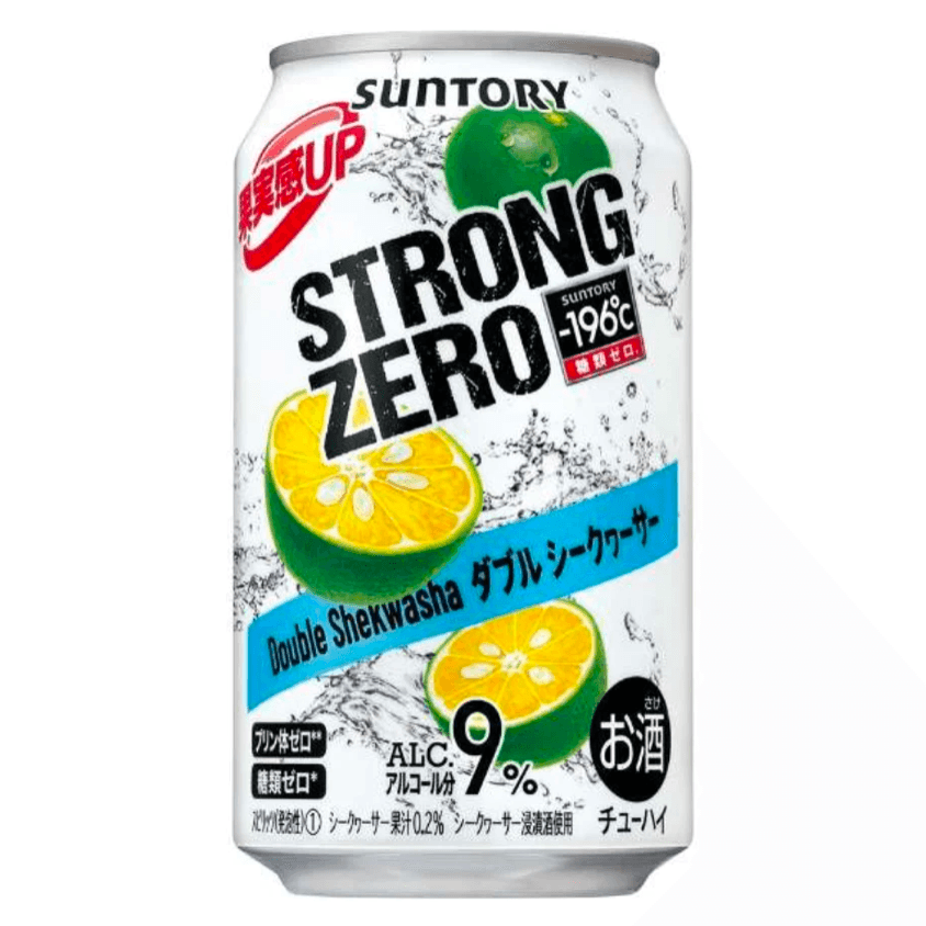 Suntory Strong Zero 9% Double Citrus Depressa Can 350mL - Harry's Liquor