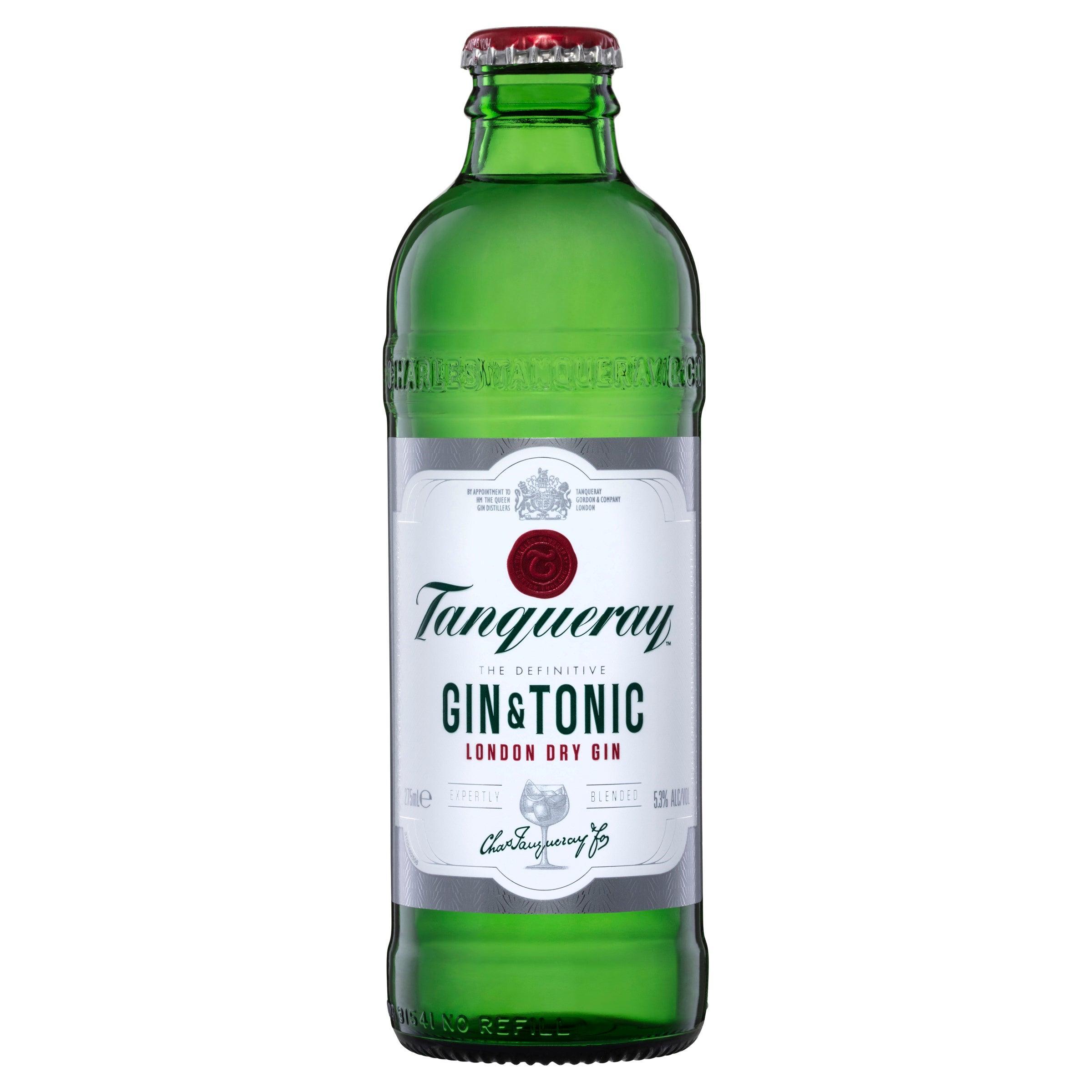 Tanqueray Gin & Tonic Bottle 275mL - Harry's Liquor