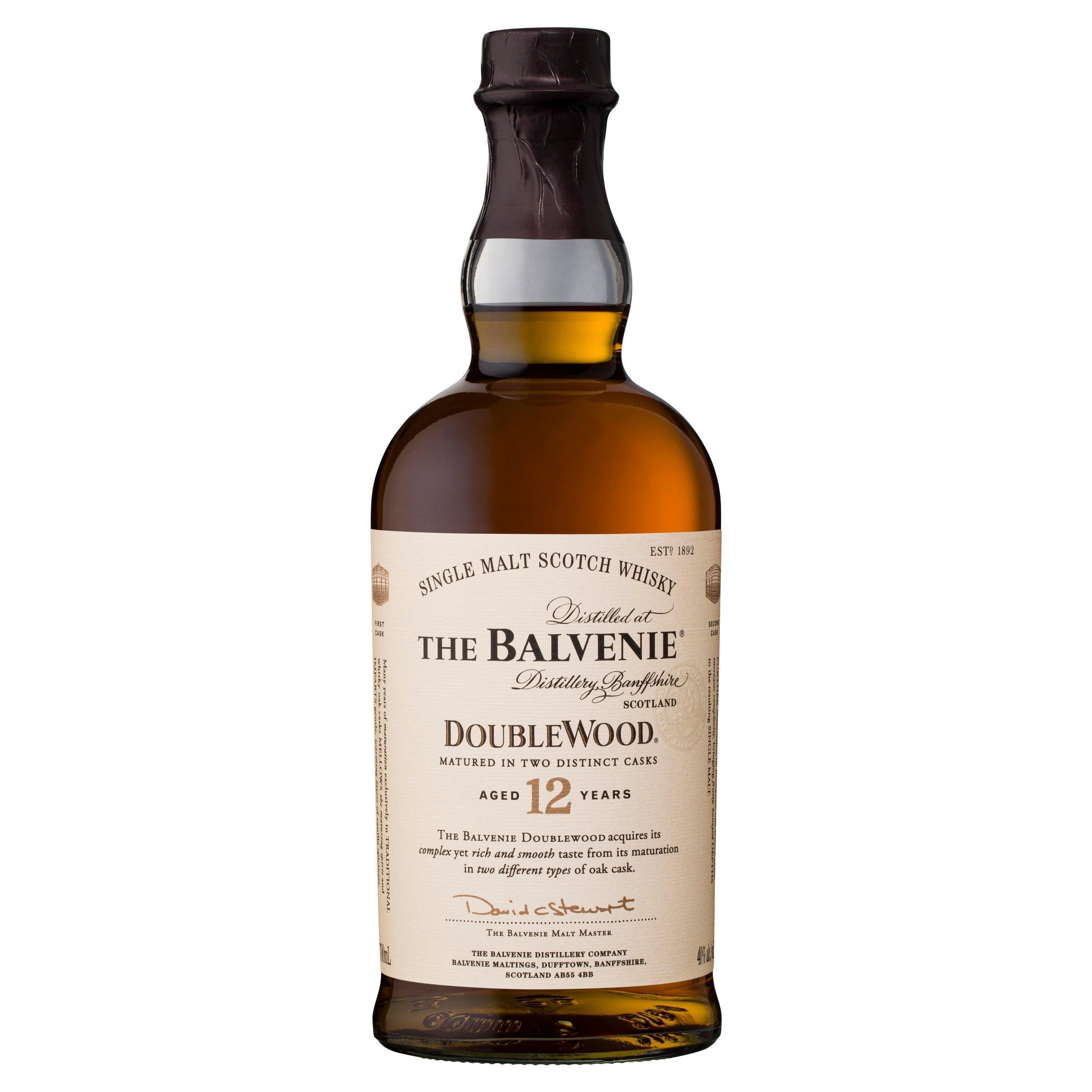 The Balvenie 12 Year Old DoubleWood Single Malt Scotch Whisky 700mL - Harry's Liquor