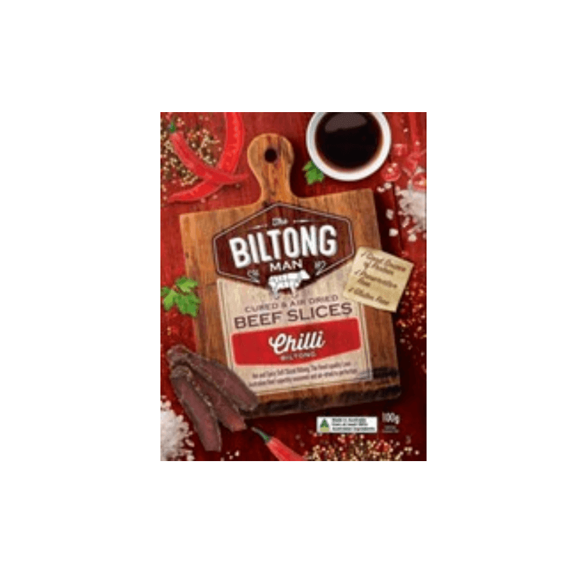 The Biltong Man Chilli Biltong 100g - Harry's Liquor