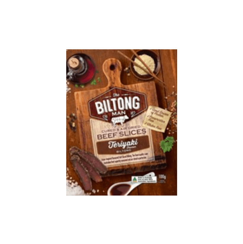 The Biltong Man Teriyaki Biltong 100g - Harry's Liquor