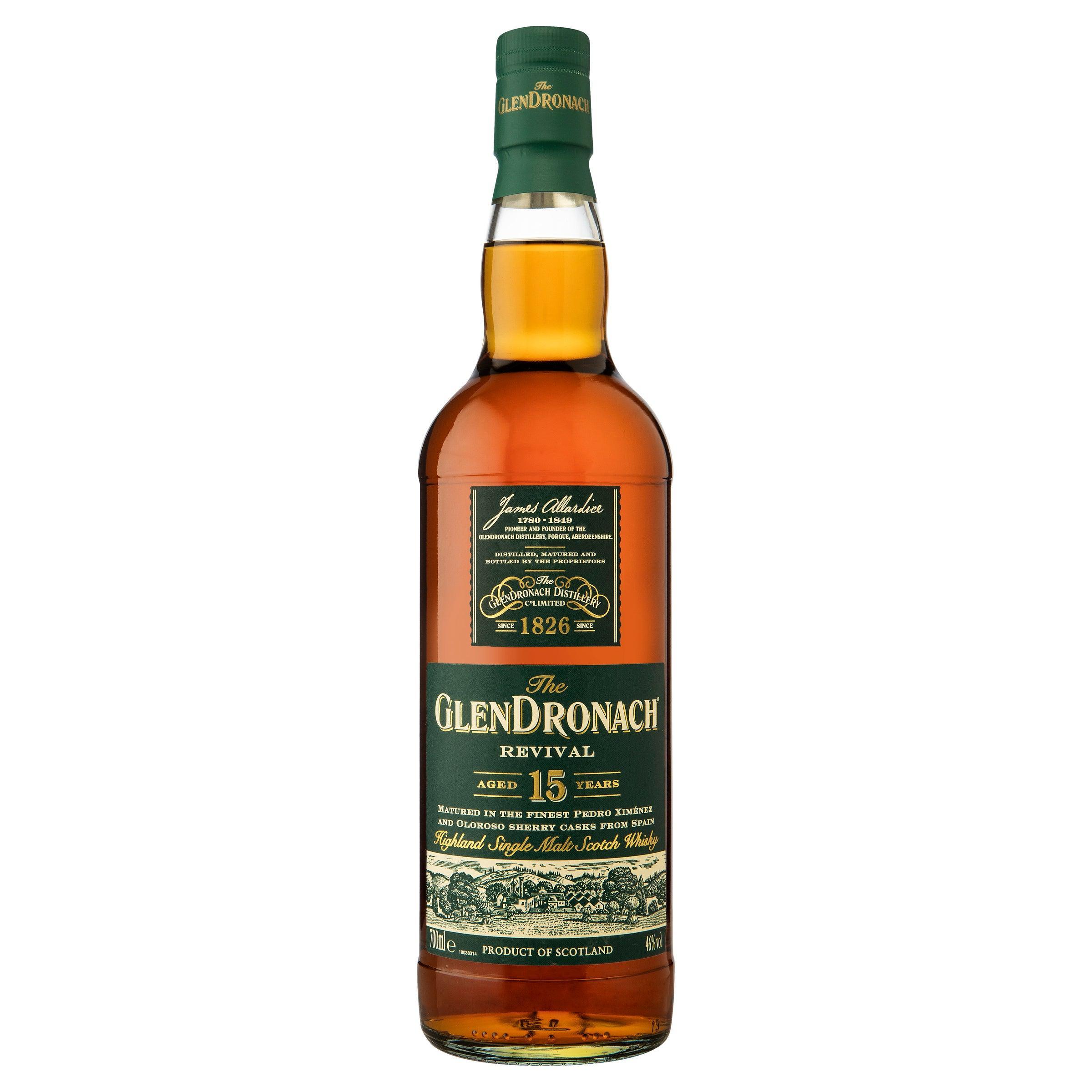 The Glendronach 15 Year Old Revival Single Malt Scotch Whisky 700mL - Harry's Liquor