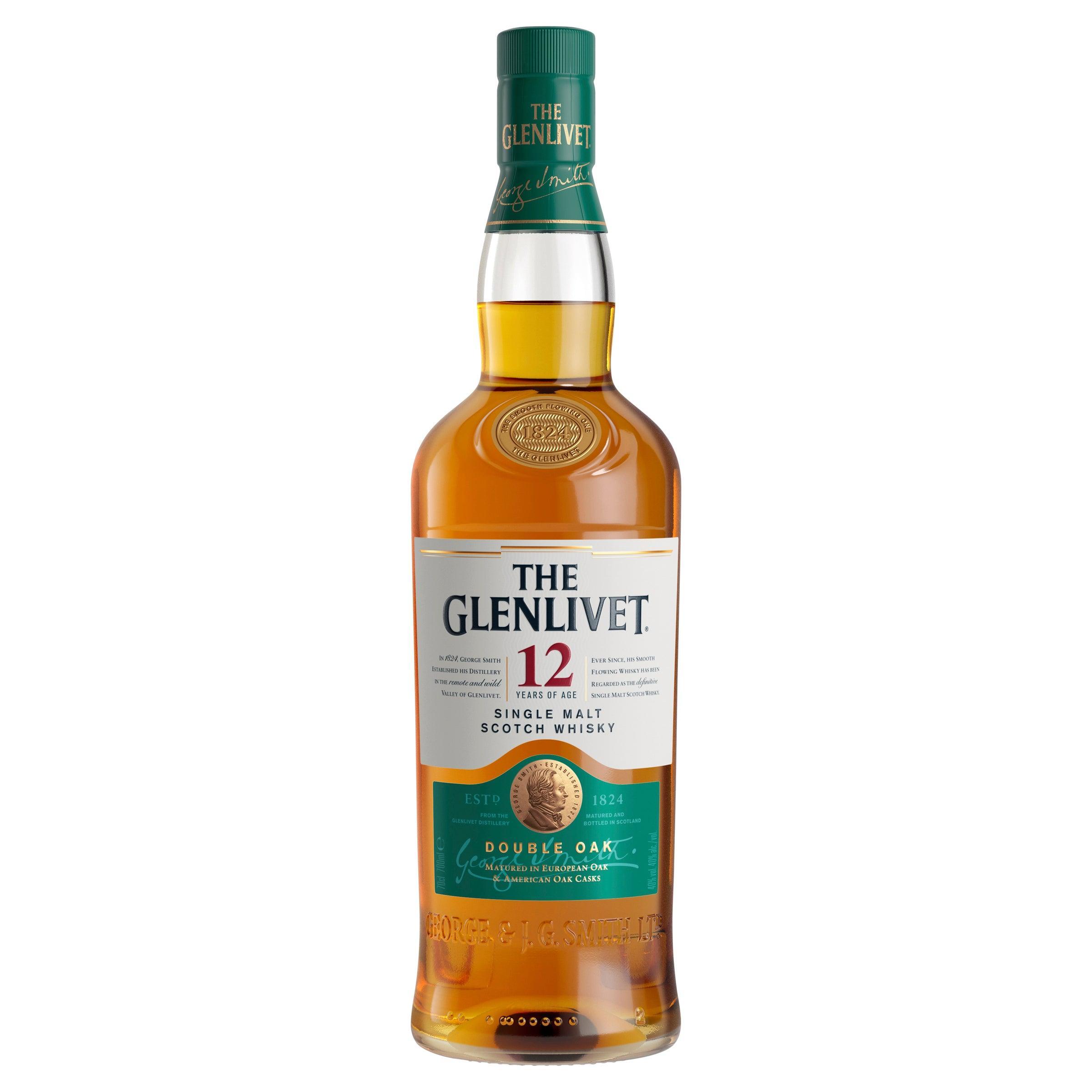 The Glenlivet 12 Year Old Single Malt Scotch Whisky 700mL - Harry's Liquor