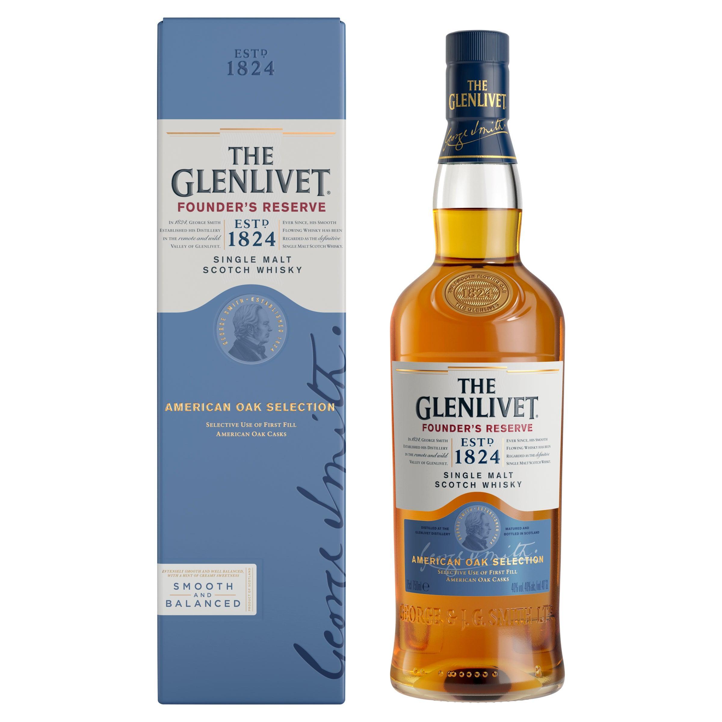 The Glenlivet Founder's Reserve Single Malt Scotch Whisky 700mL - Harry's Liquor