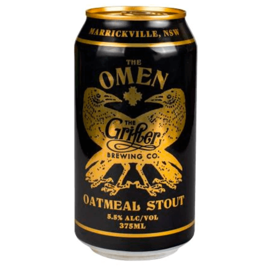 The Grifter Brewing Co. The Omen Oatmeal Stout Can 375mL - Harry's Liquor