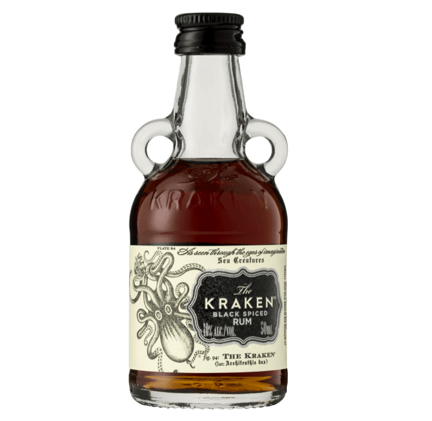 The Kraken Black Spiced Rum 50mL - Harry's Liquor