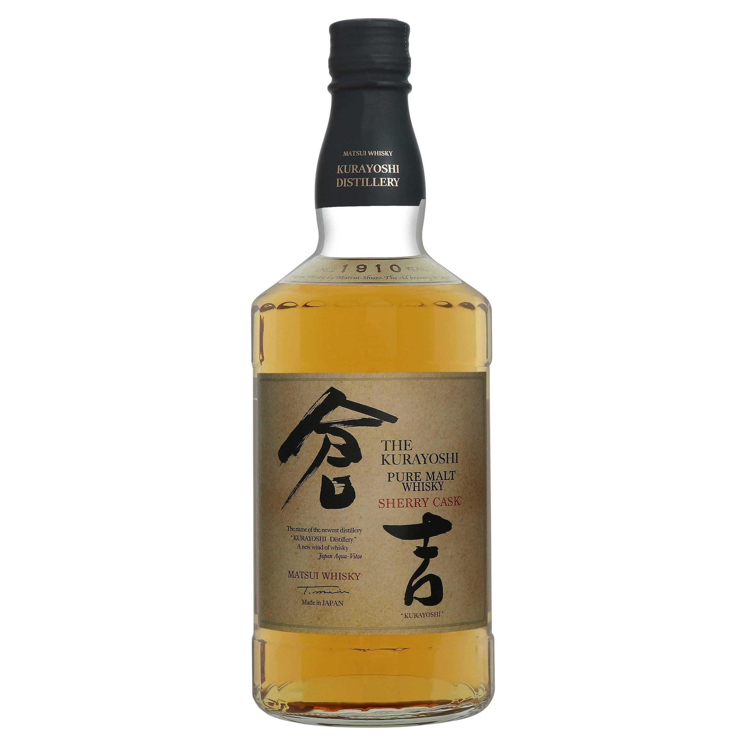 The Kurayoshi Pure Malt Sherry Cask Japanese Whisky 700mL - Harry's Liquor