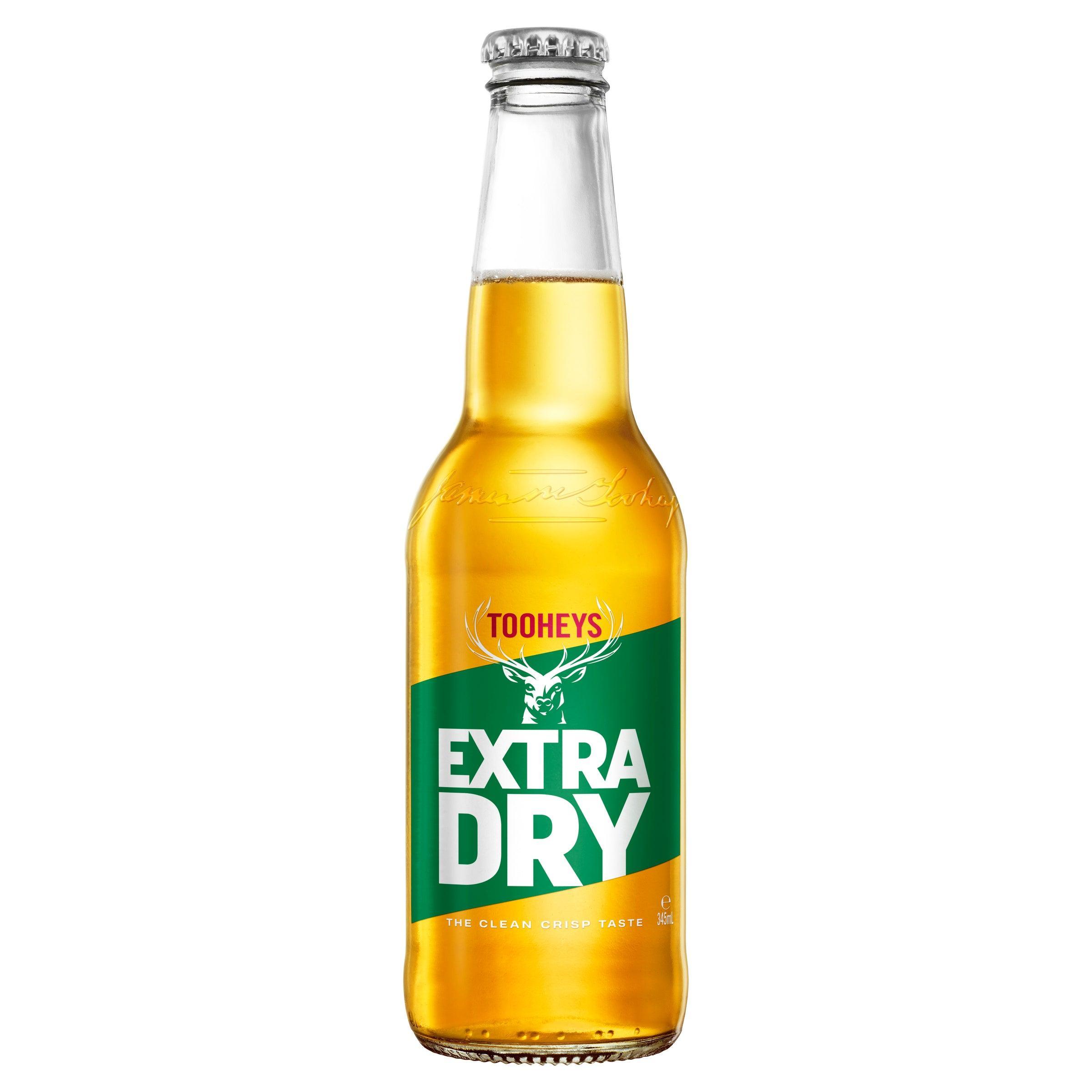 Tooheys Extra Dry Bottle 345mL - Harry's Liquor