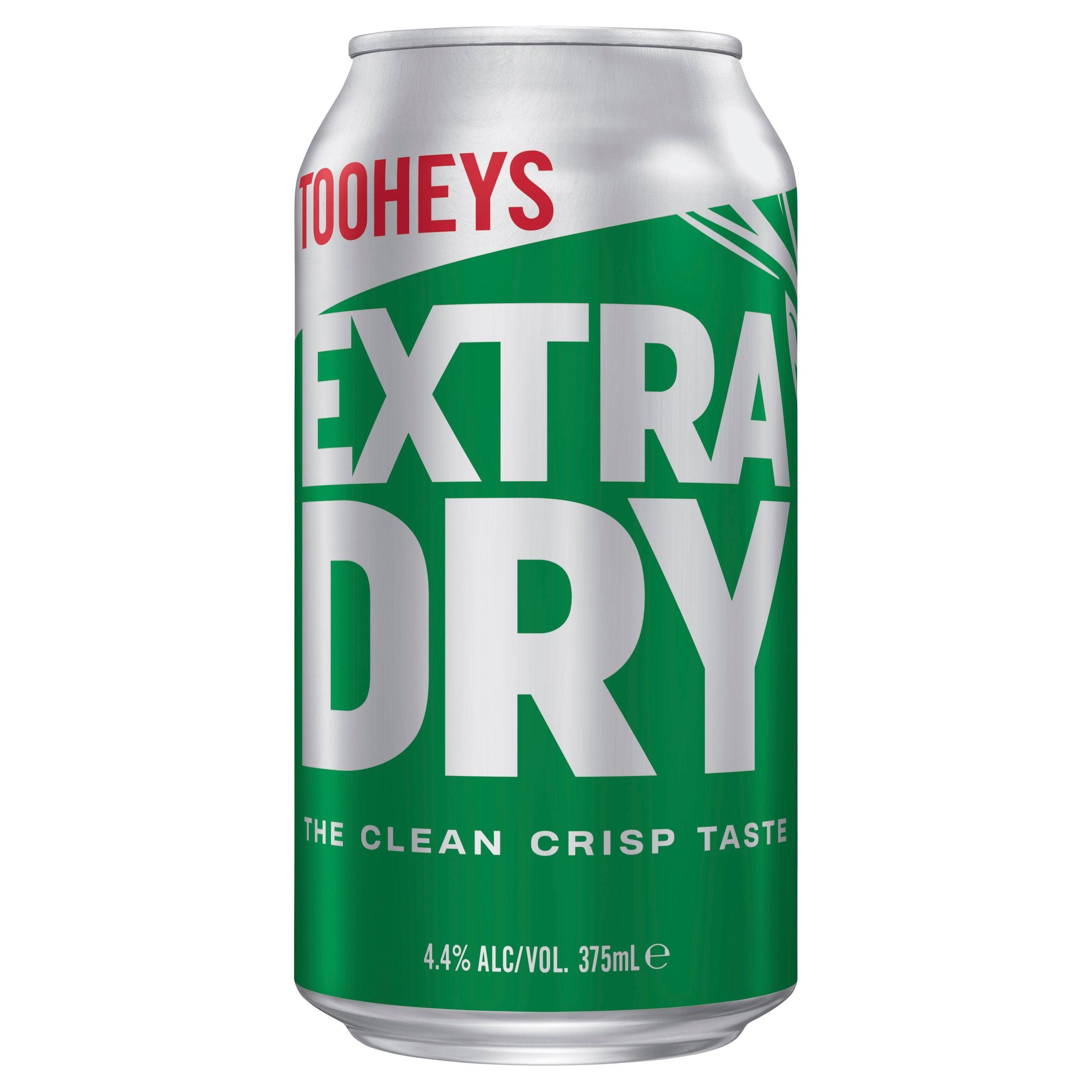 Tooheys Extra Dry Can 375mL - Harry's Liquor