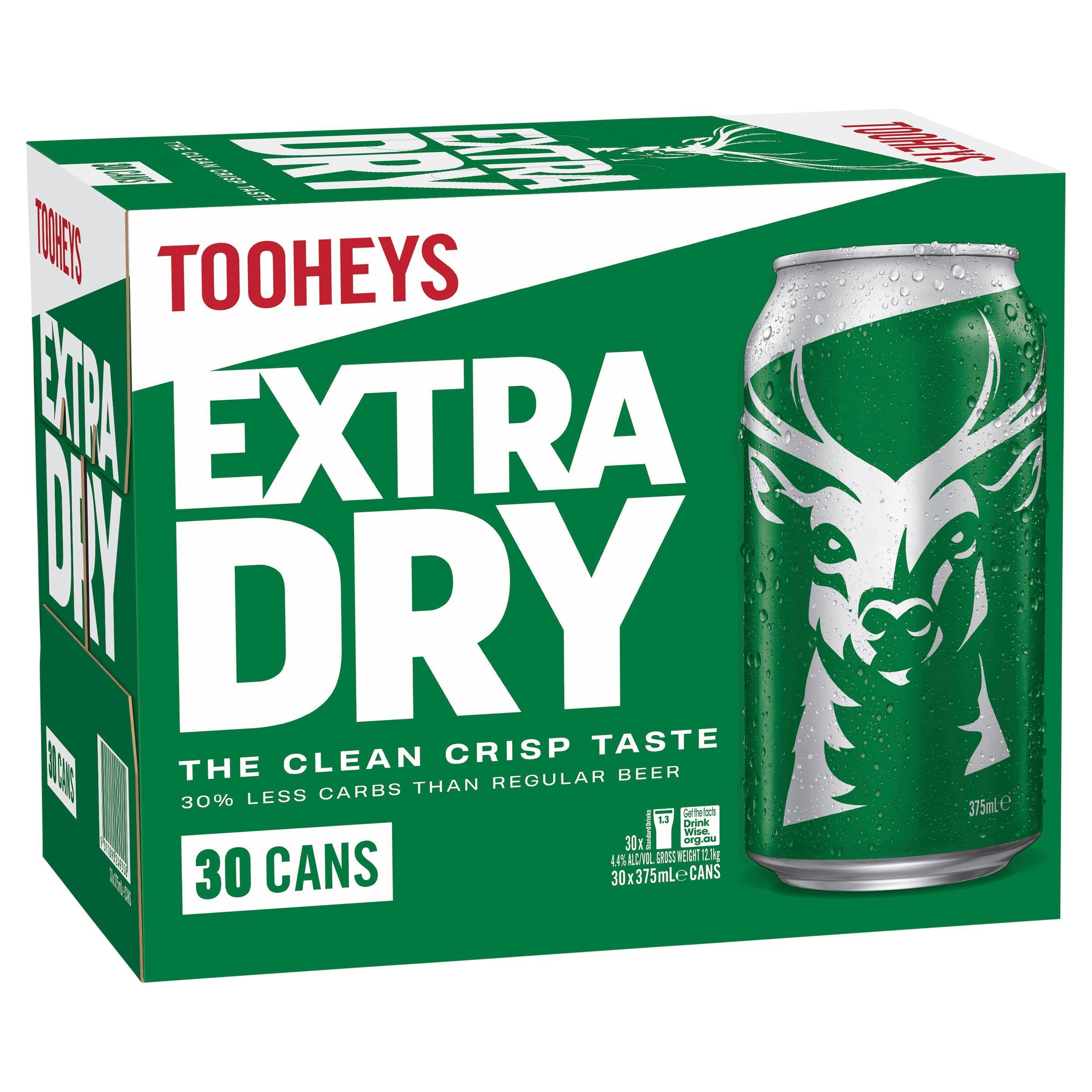 Tooheys Extra Dry Can 375mL - Harry's Liquor