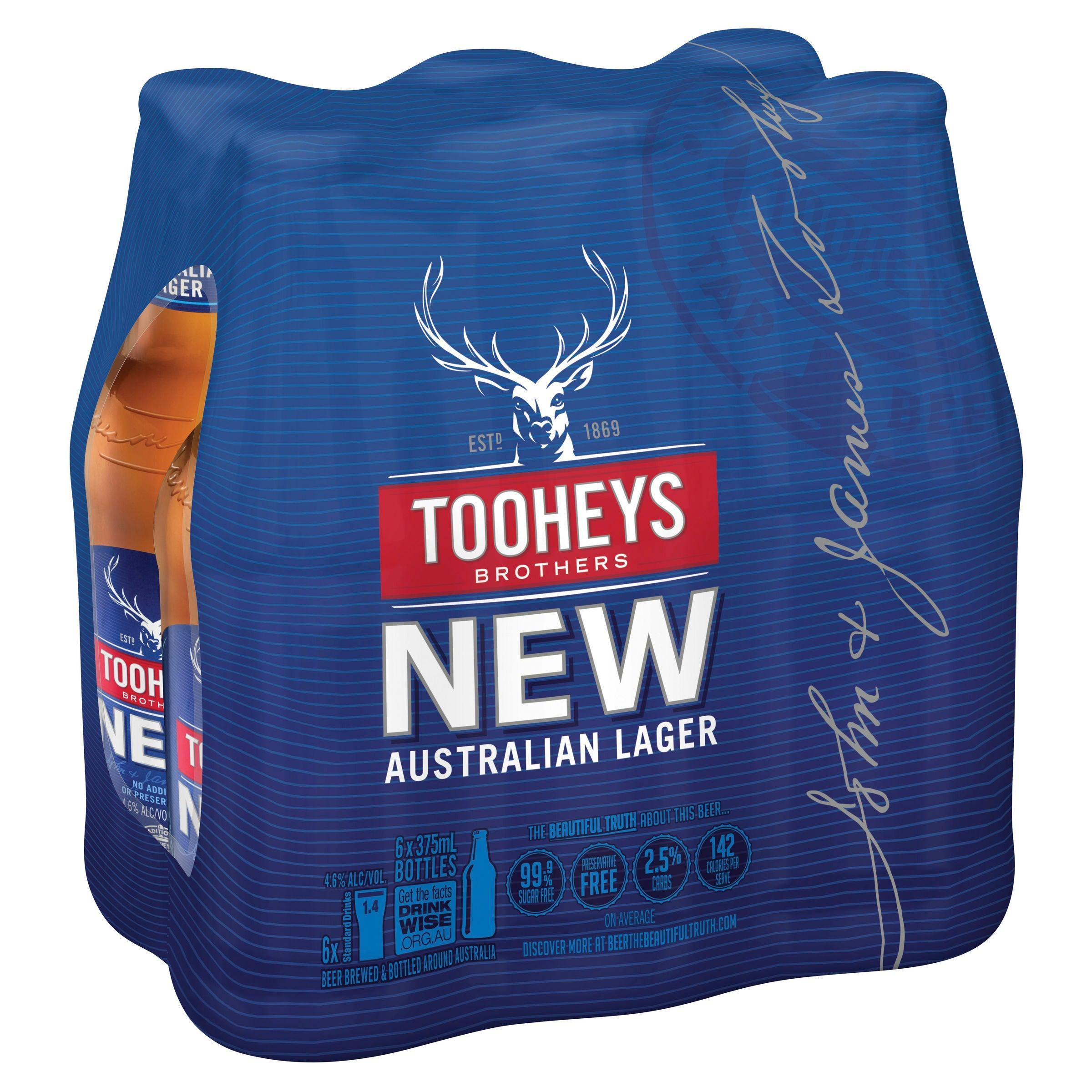 Tooheys New Bottle 375mL - Harry's Liquor