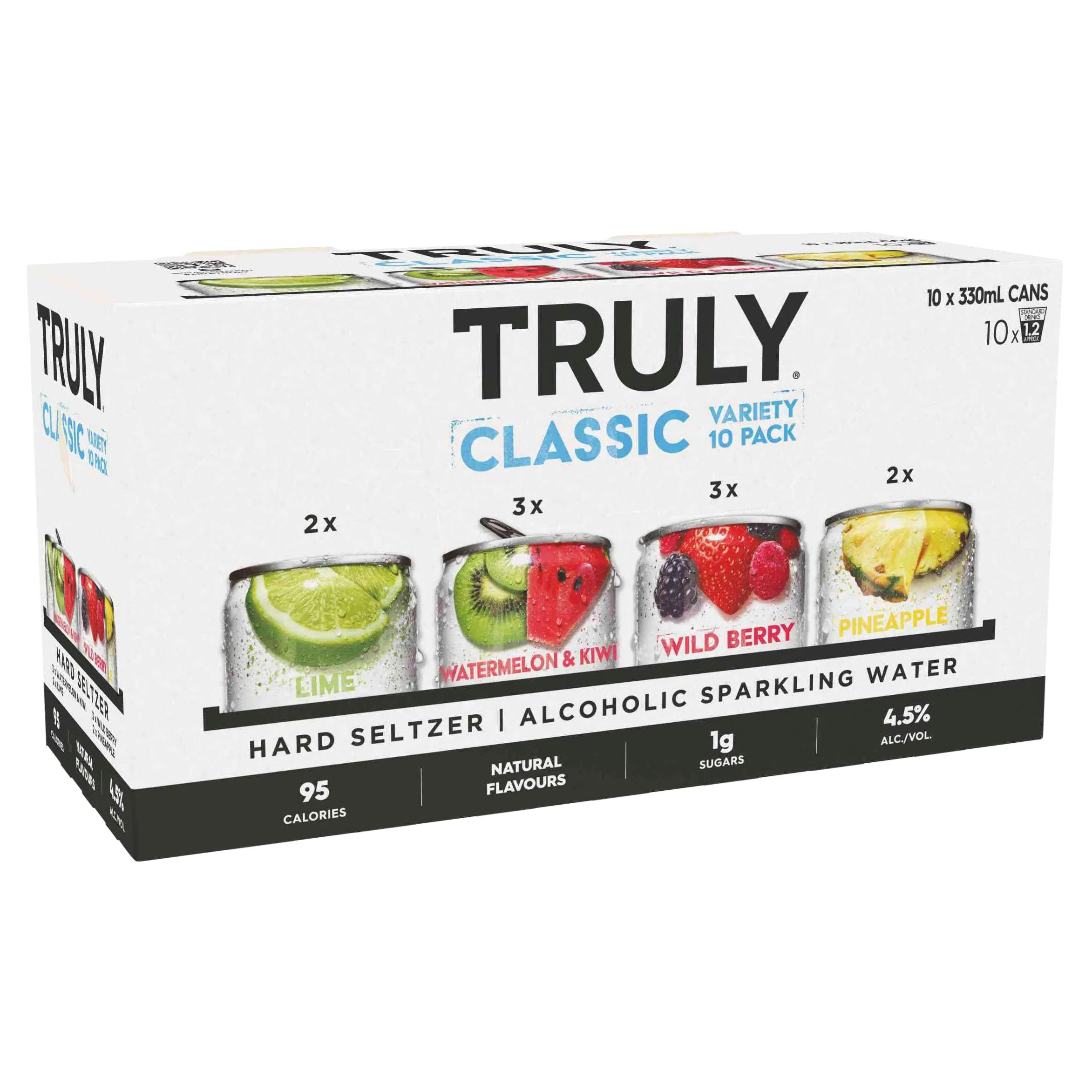 Truly Hard Seltzer Classic Variety 10 Pack Can 330mL - Harry's Liquor