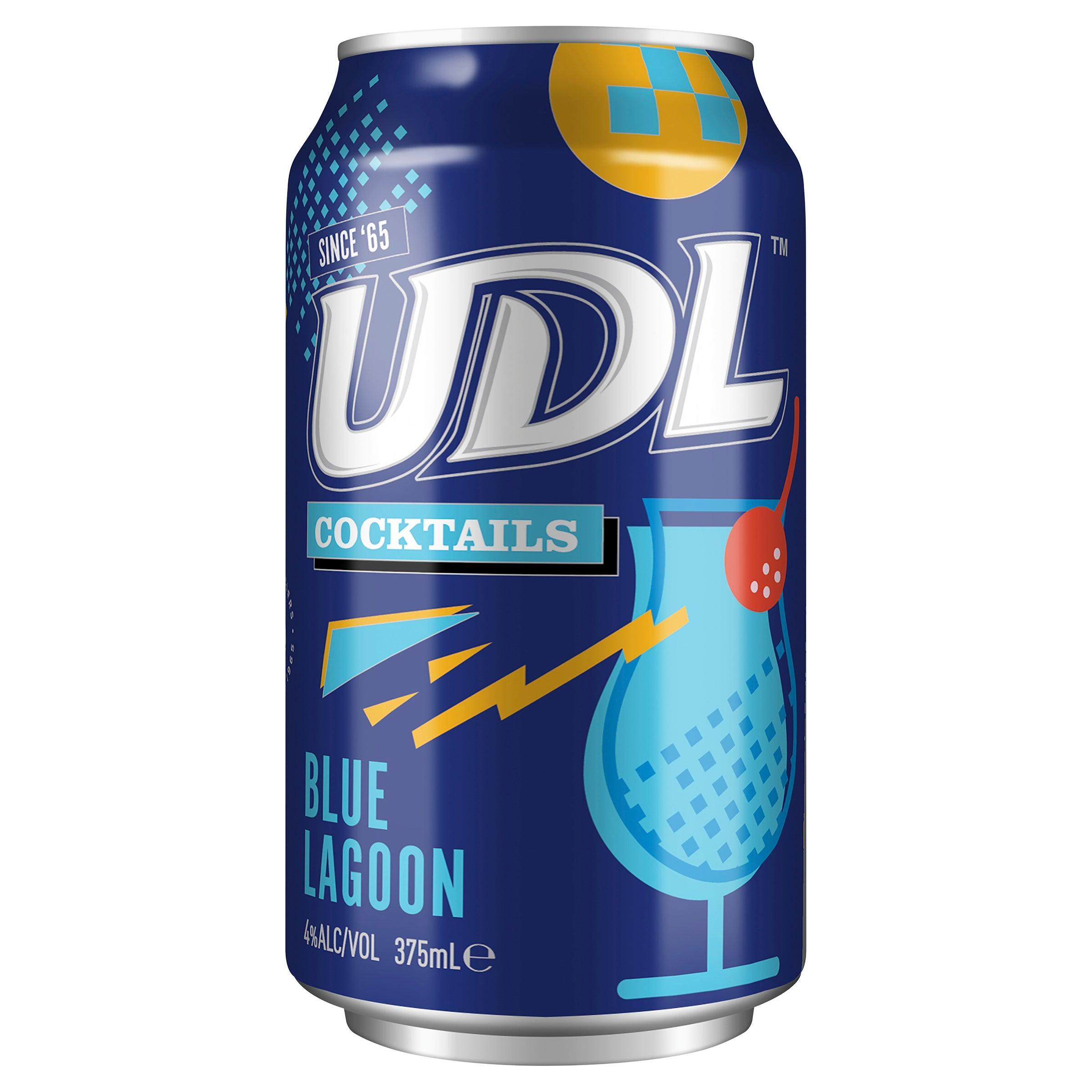 UDL Cocktails Blue Lagoon Can 375mL - Harry's Liquor