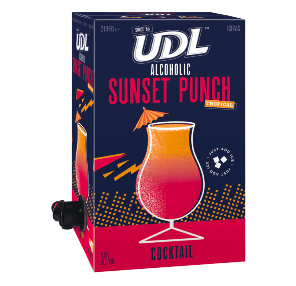 UDL Cocktails Sunset Punch Cask 2L - Harry's Liquor